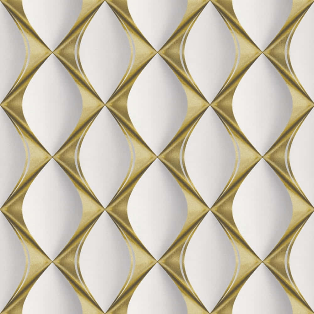 Download Diamond Pattern Gold And White