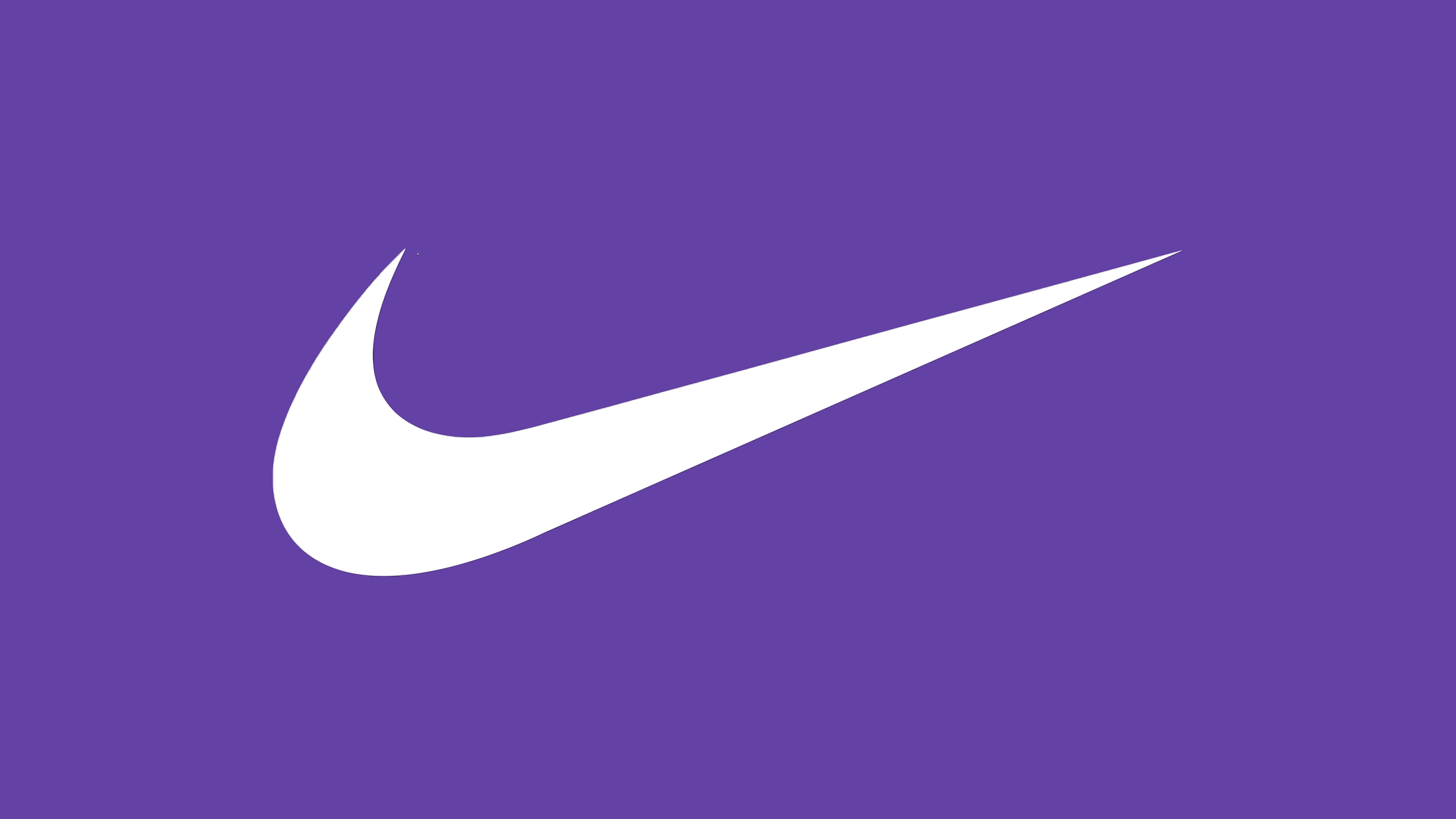 Nike Wallpaper 4K, Purple background, 5K, 8K, Simple