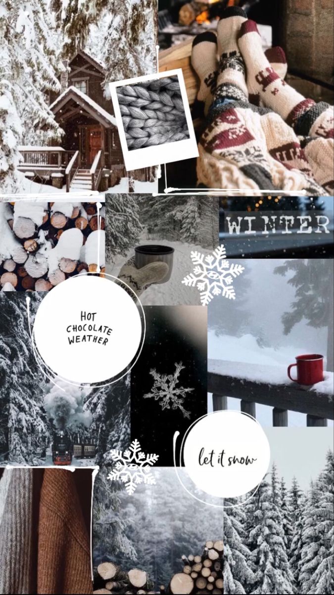 Winter iPad Collage Wallpapers - Wallpaper Cave