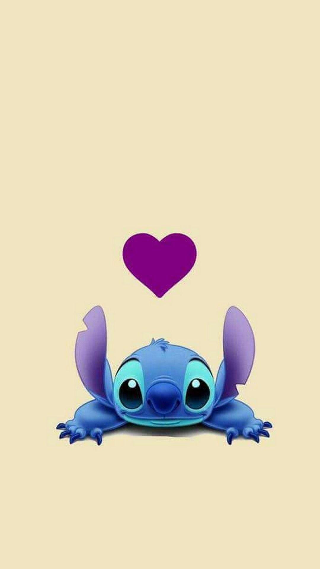 Valentines day stitch Wallpaper
