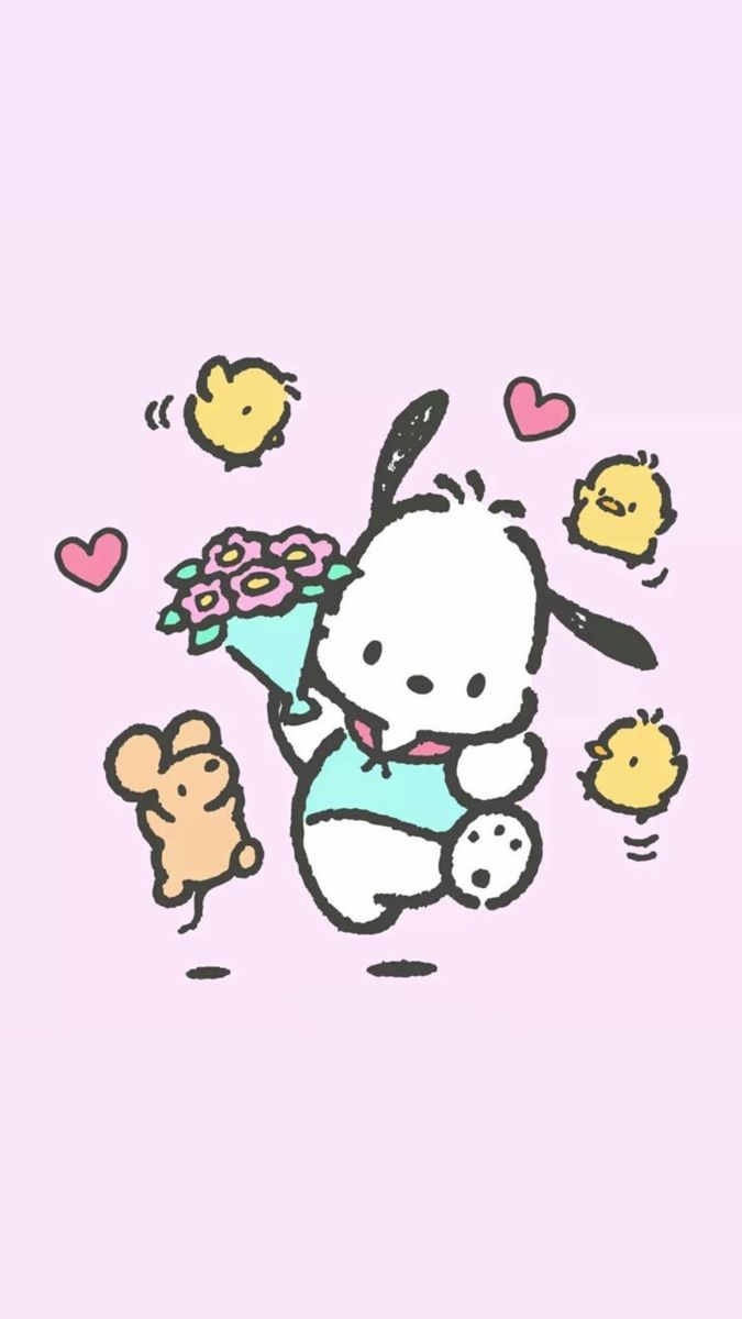 Valentines Pochacco Wallpapers - Wallpaper Cave