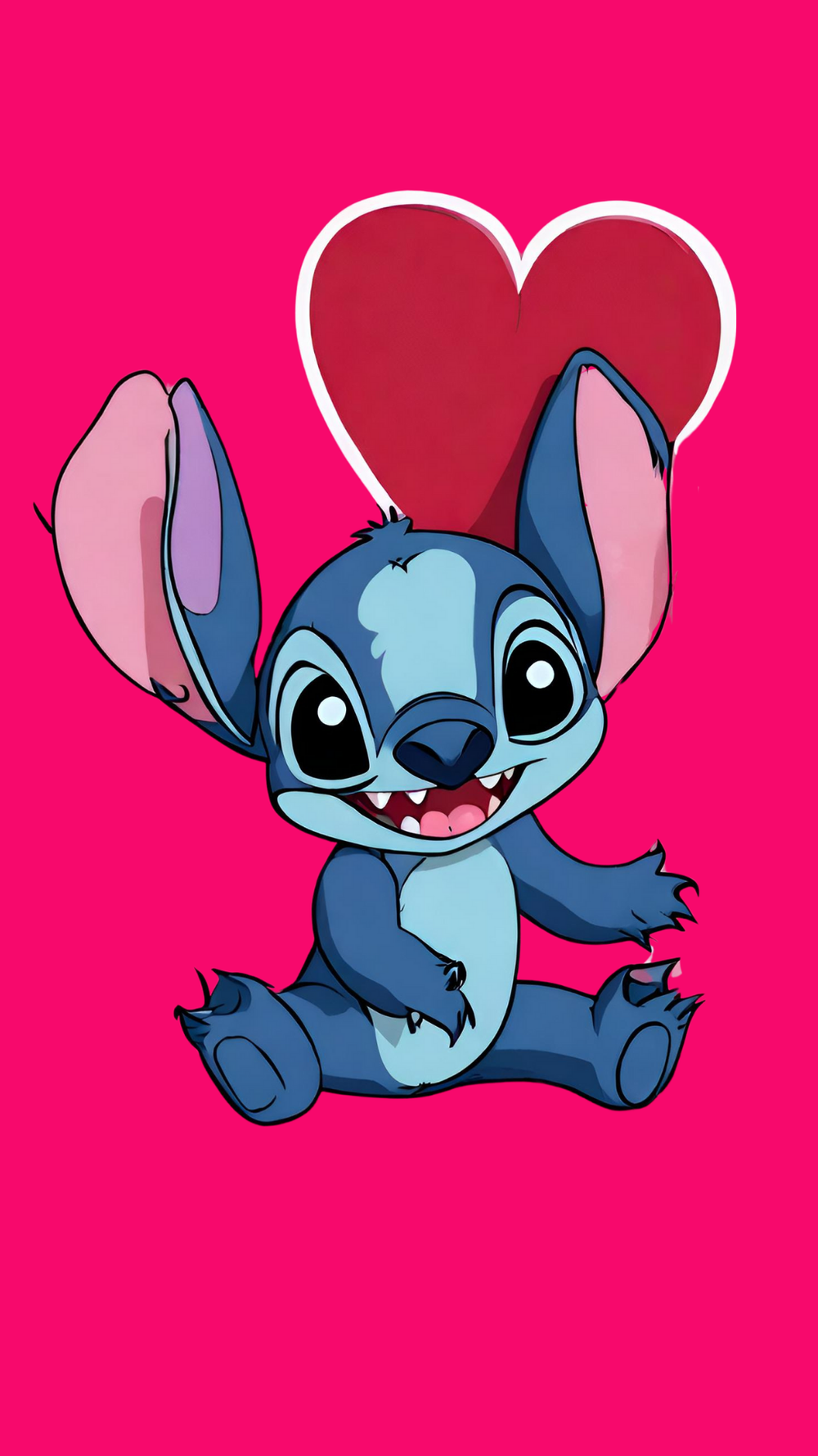 Valentine Day Stitch Wallpapers - Wallpaper Cave