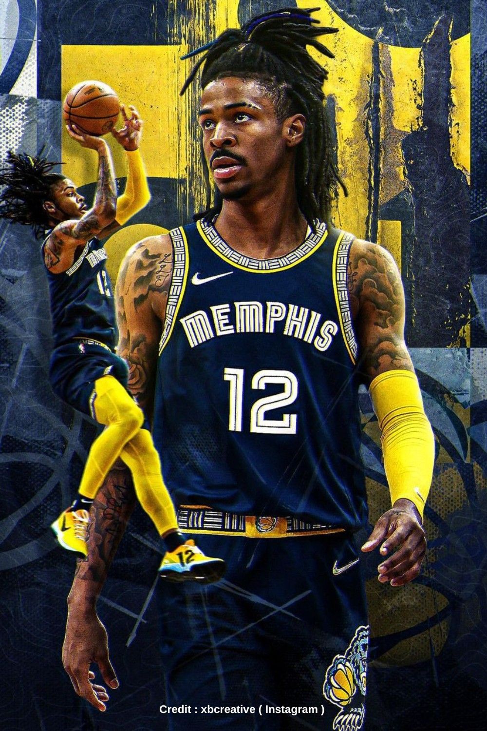 NBA Ja Morant 2024 Wallpapers - Wallpaper Cave