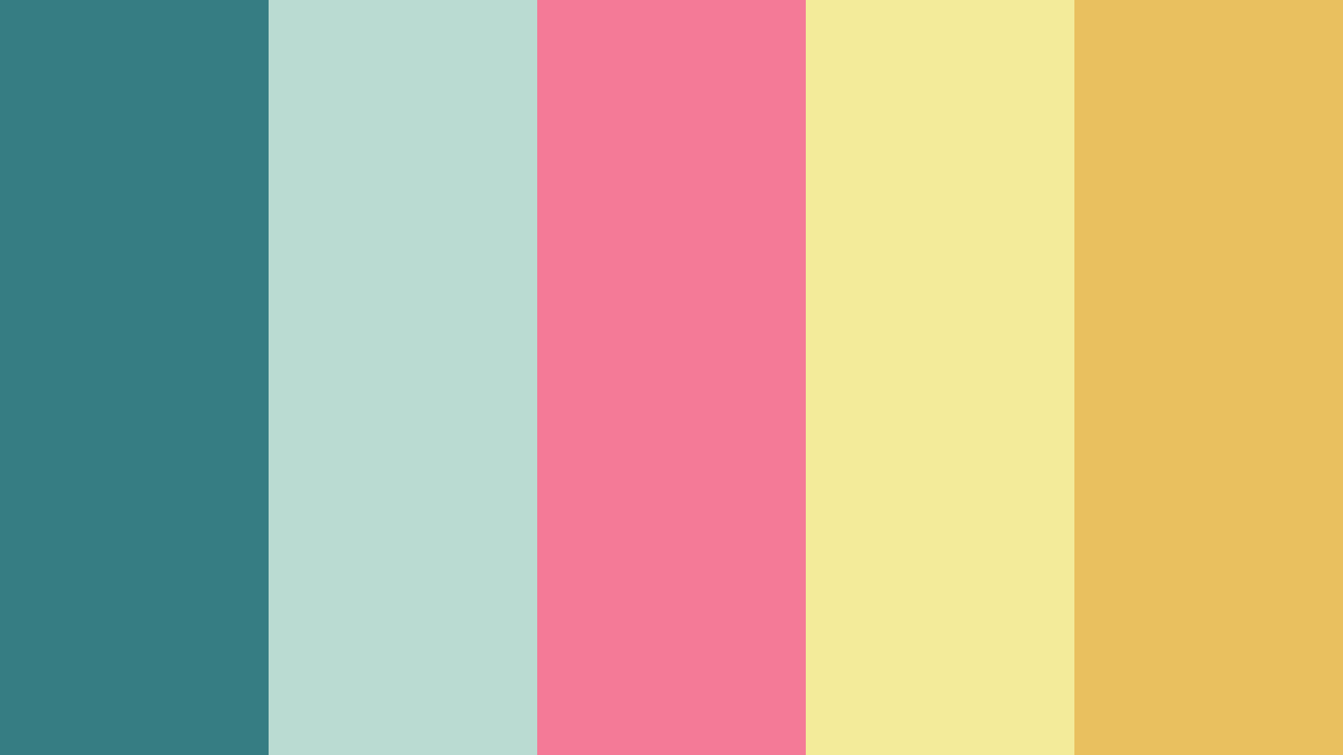 Easter Hues Color Scheme Cream