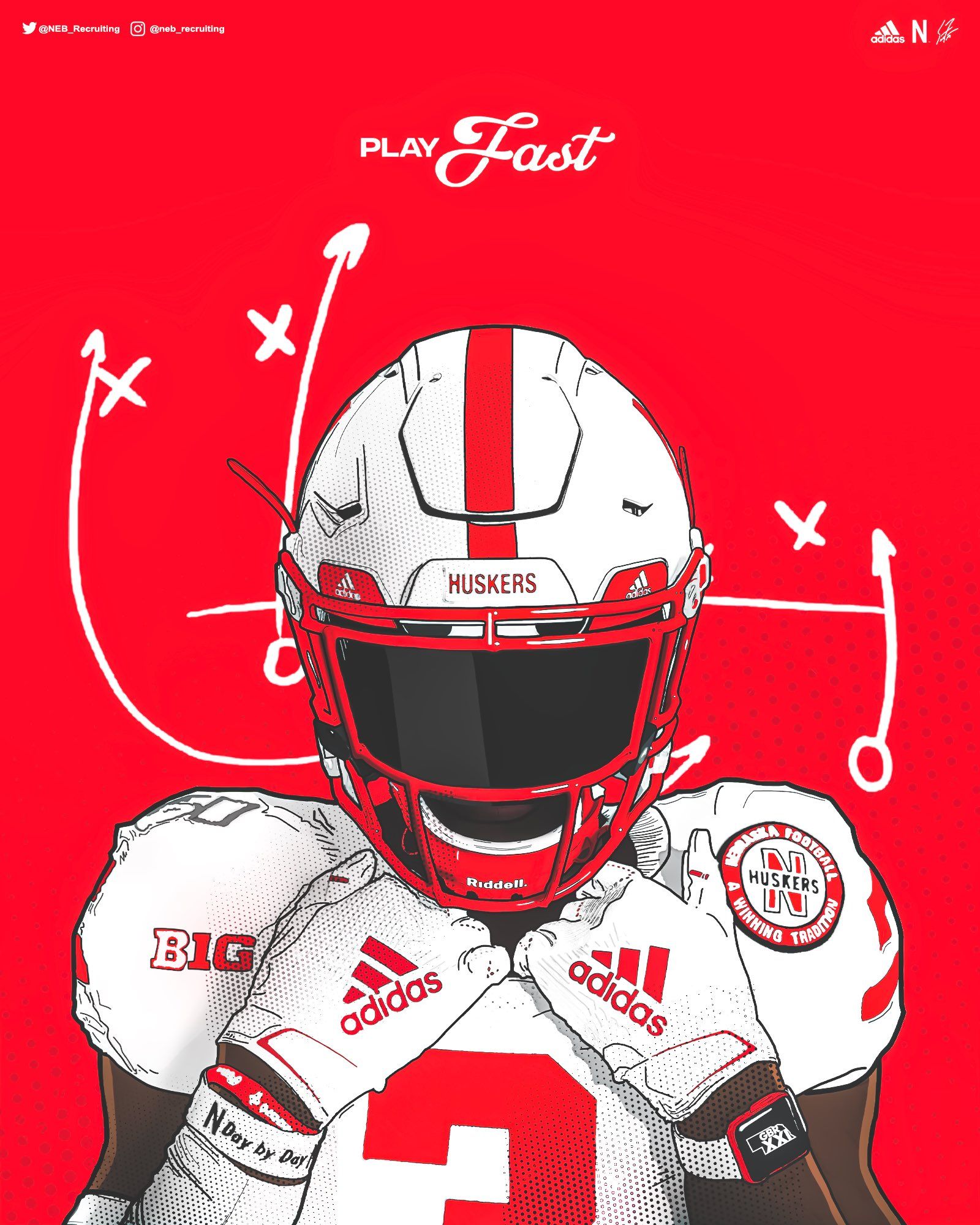 Nebraska. Nfl football wallpaper, Nfl