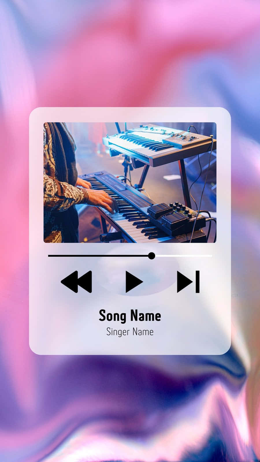 Spotify Lock Screen Song Picture