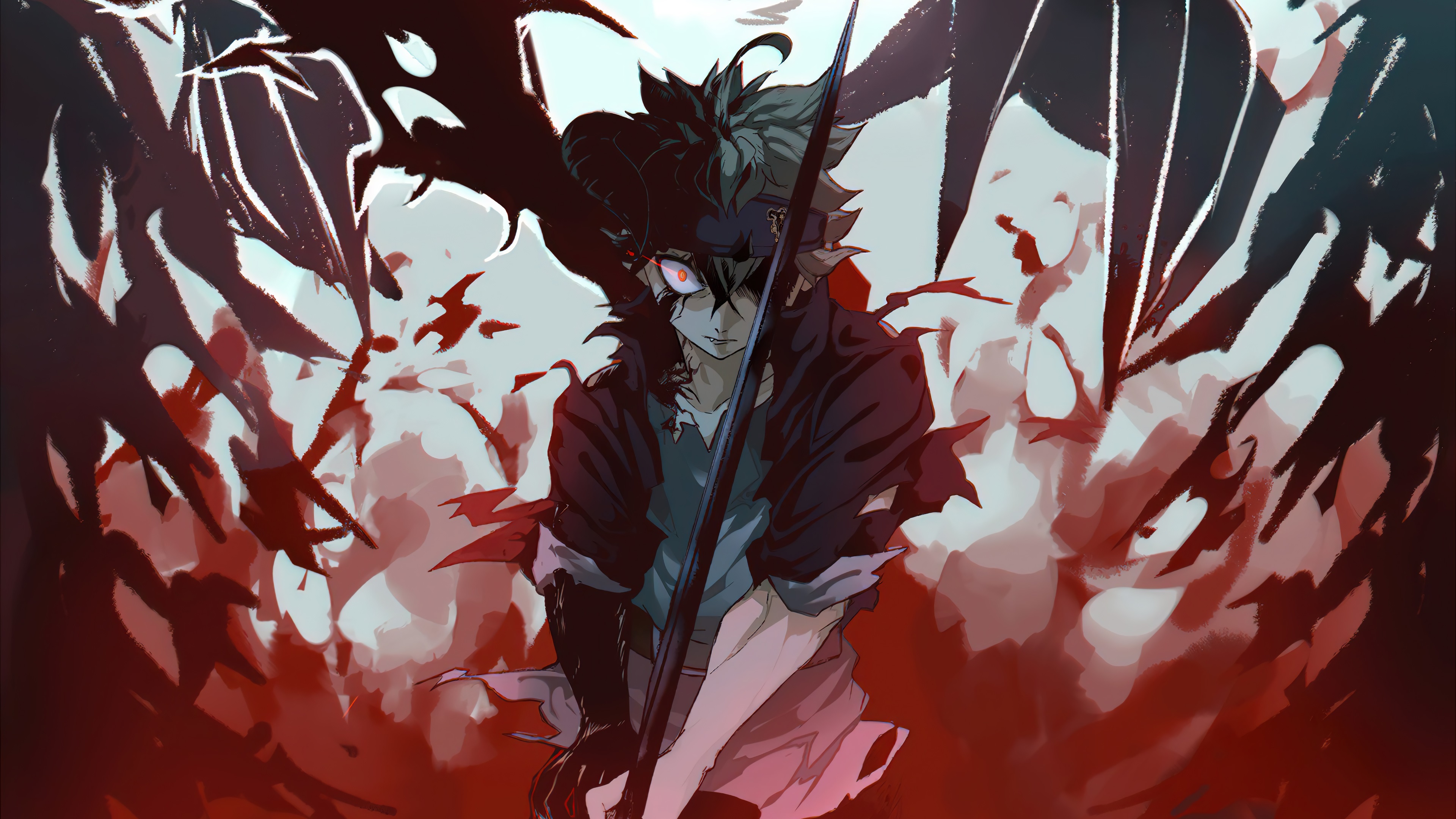 Asta's Epic Battle Ultra HD Black Clover Wallpaper