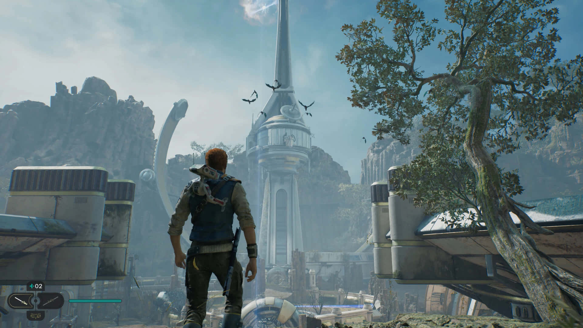 Cityscape Game Environment Wallpaper