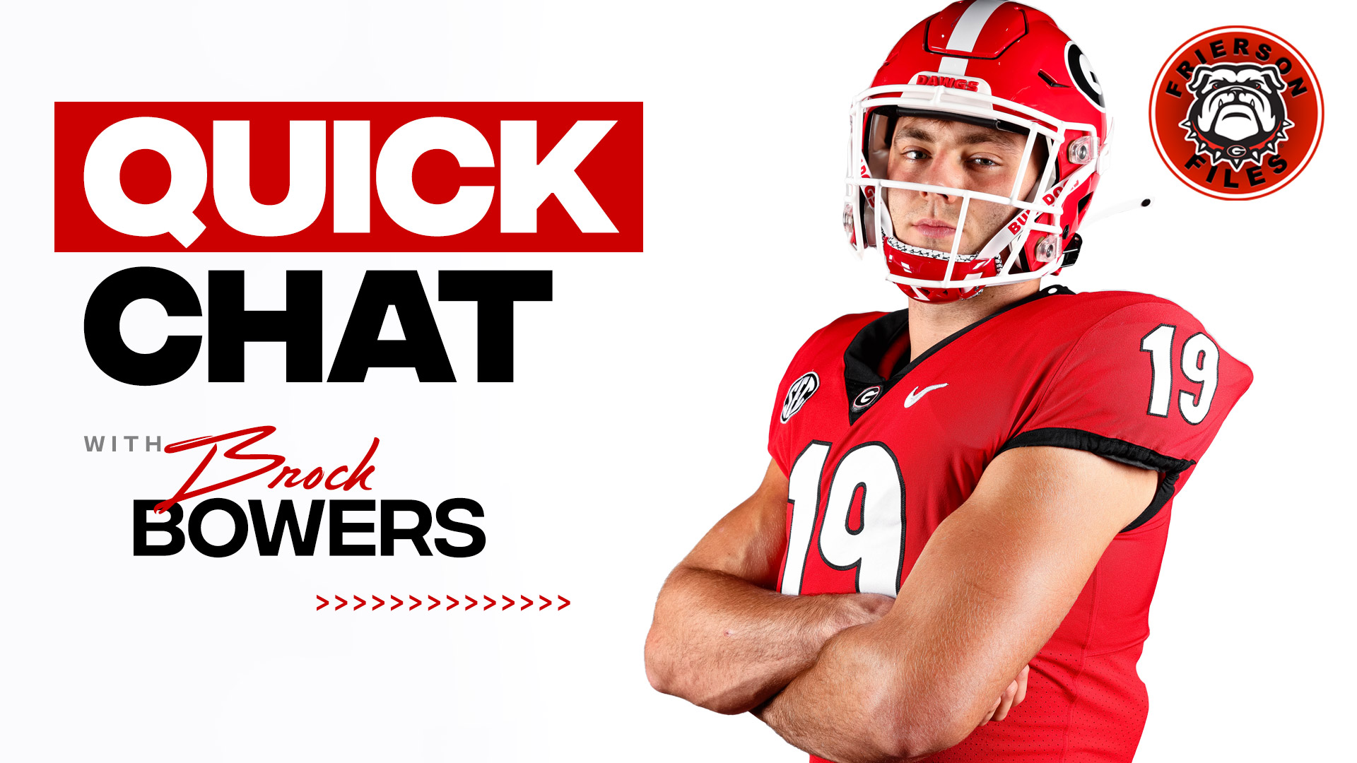 Quick Chat: Brock Bowers