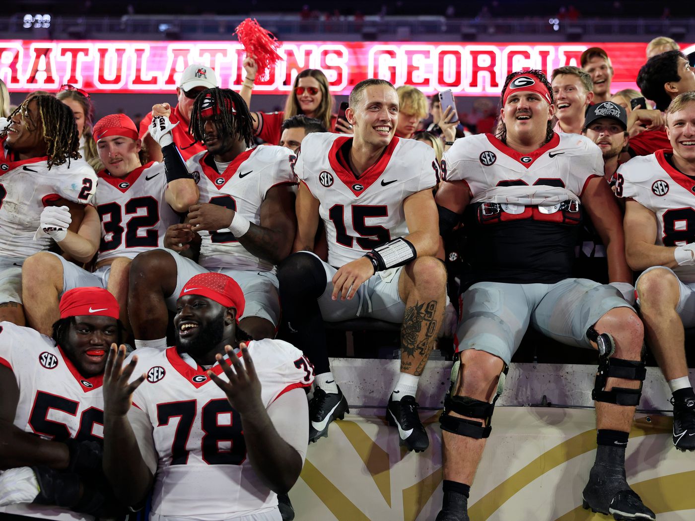 Brock Bowers Less Georgia Offense