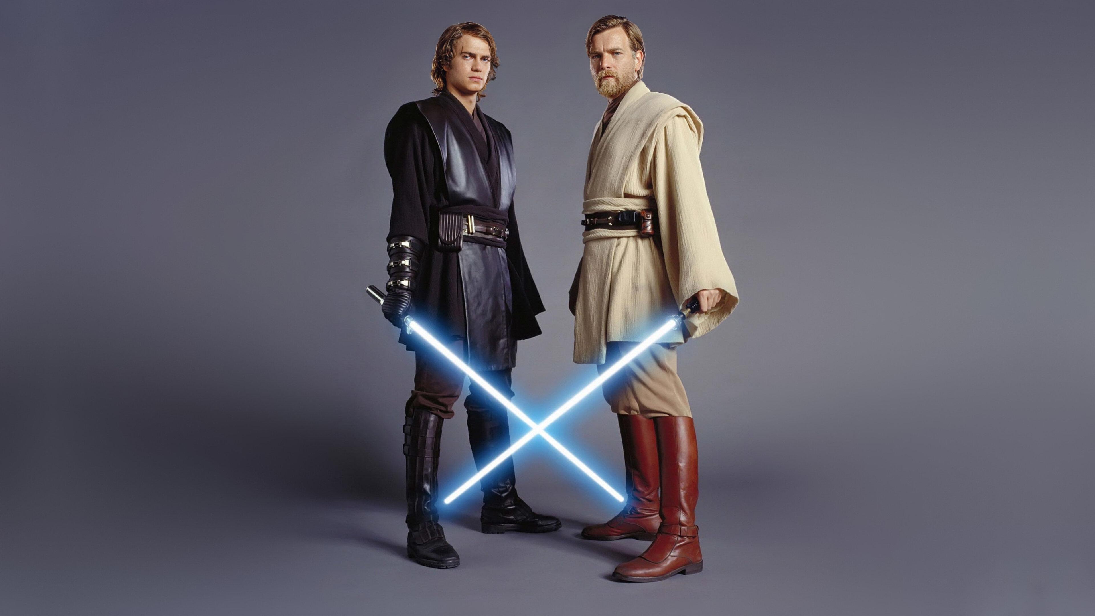 Anakin & Obi Wan (3840 X 2160), R