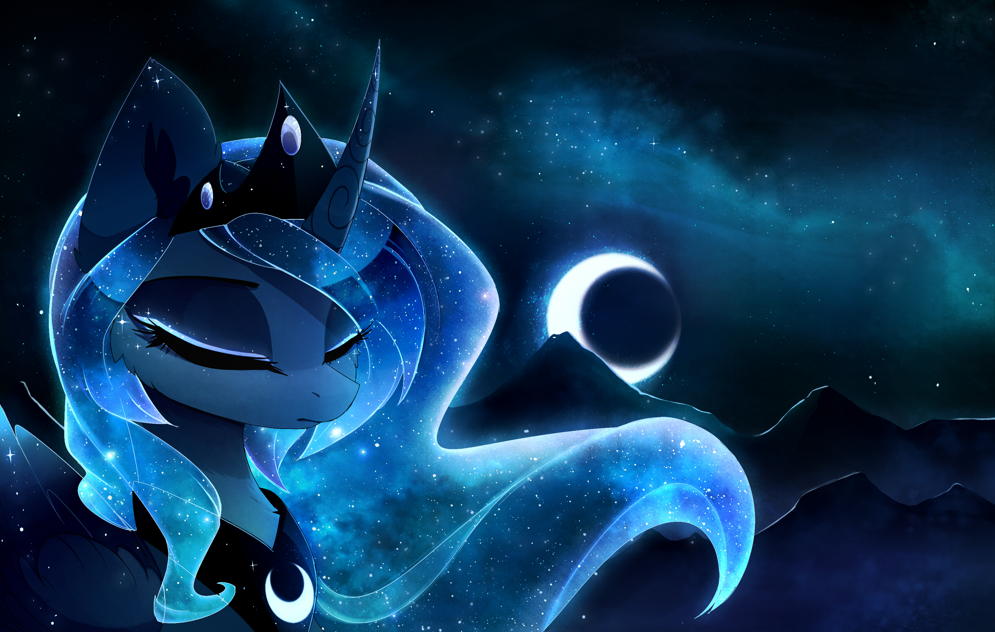 Princess Luna's Enchanted Moonlit Night