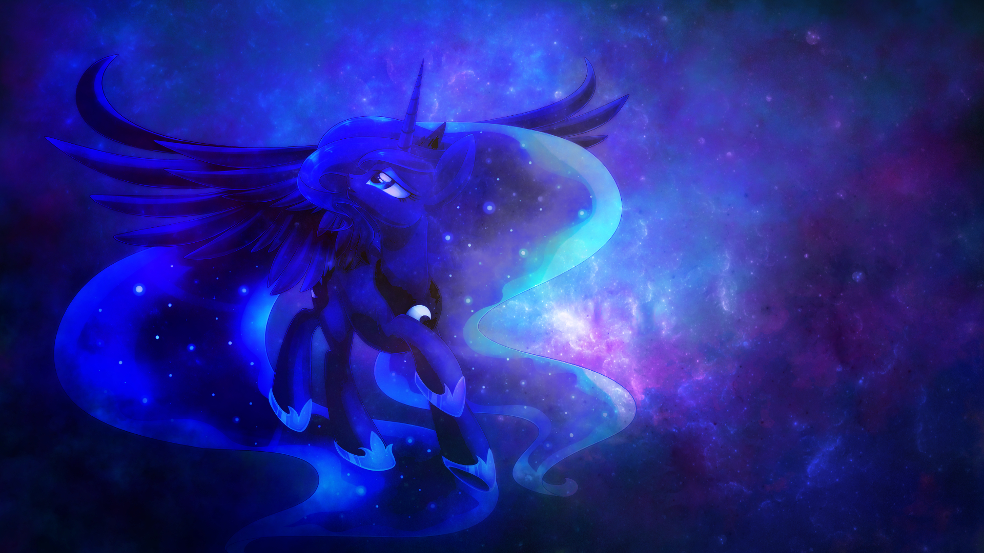 Luna wallpaper by BlackFreya and sgtwaflez. My Little Pony wallpaper. My Little Wallpaper are Magic