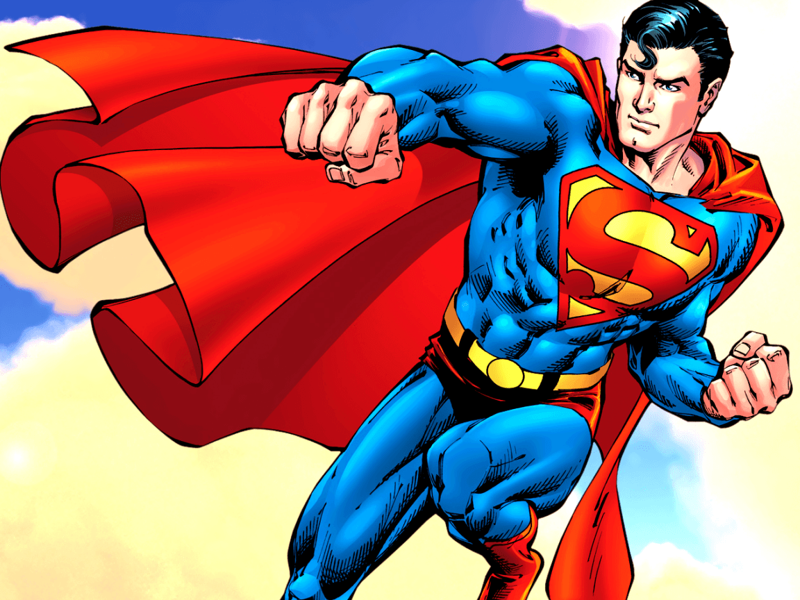 Superman Cartoon Wallpaper, HD