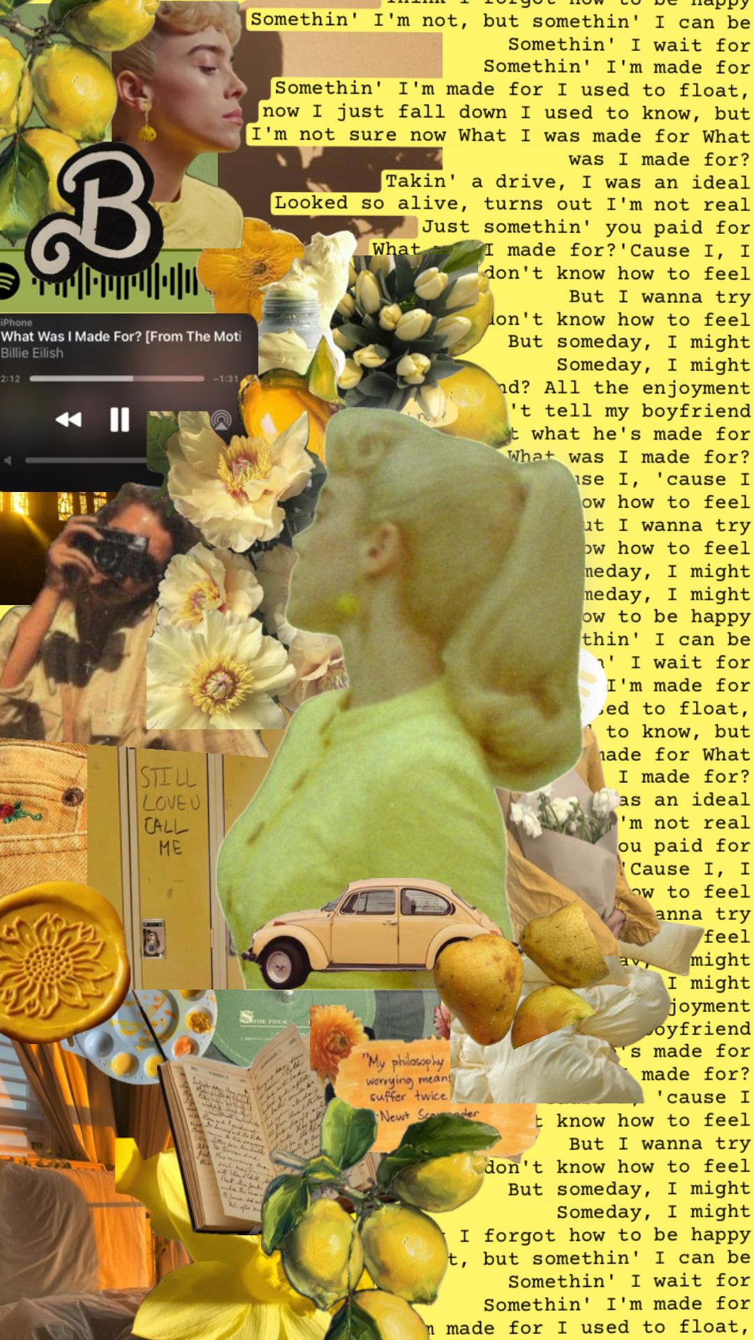 art #music #musicvideo #billie #yellow