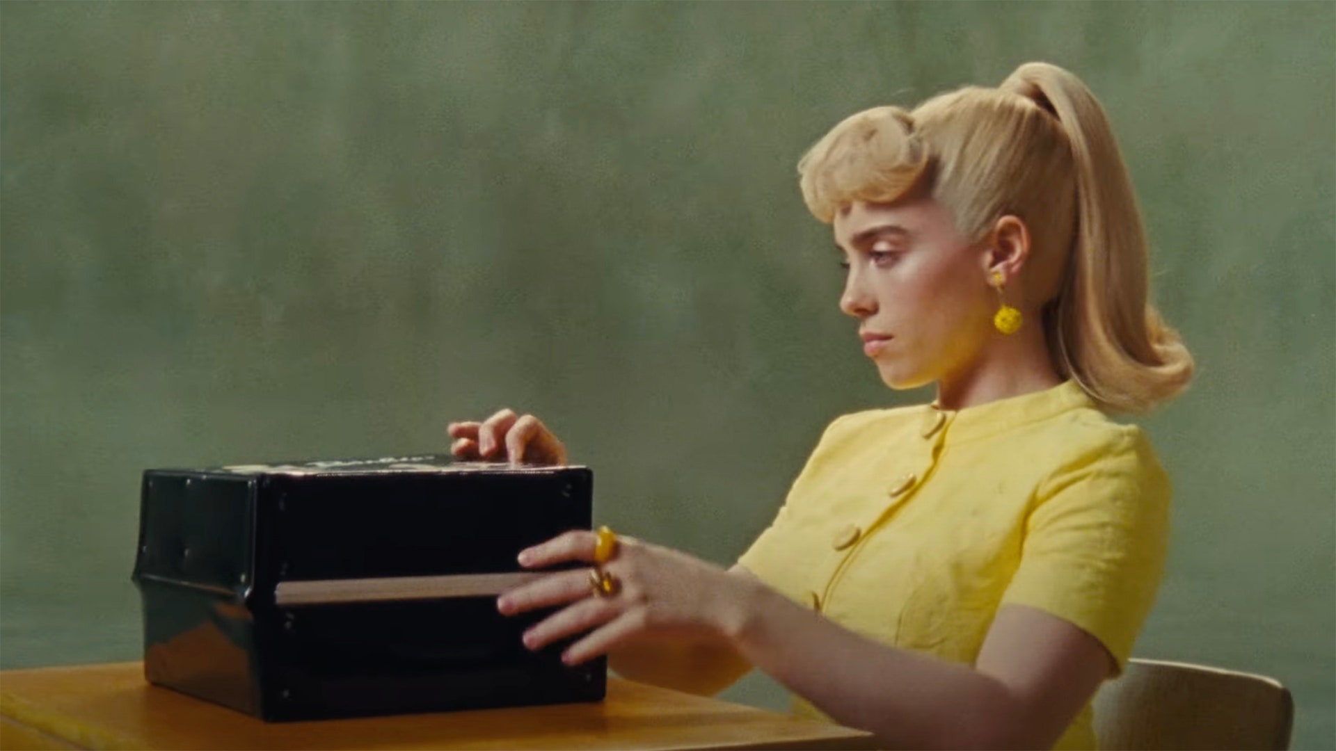 Billie Eilish Does Retro Barbie Beauty