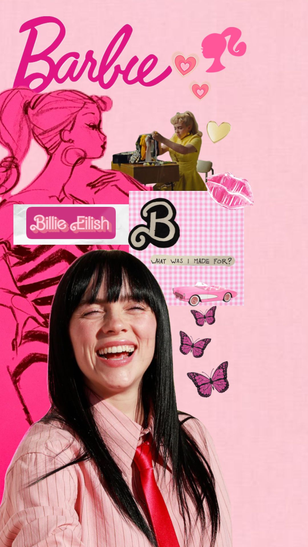 billie eilish barbie wallpaper. Billie