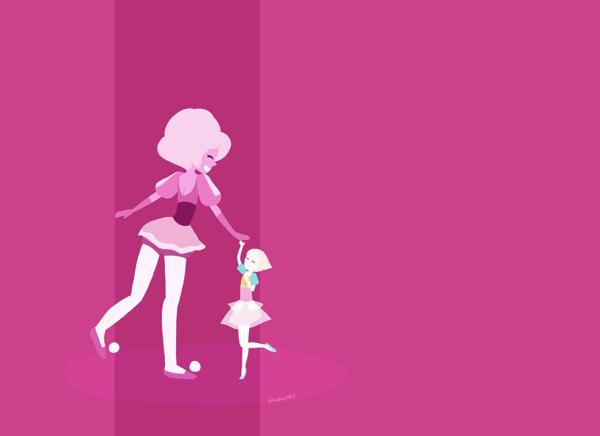Pink Diamond and Pearl