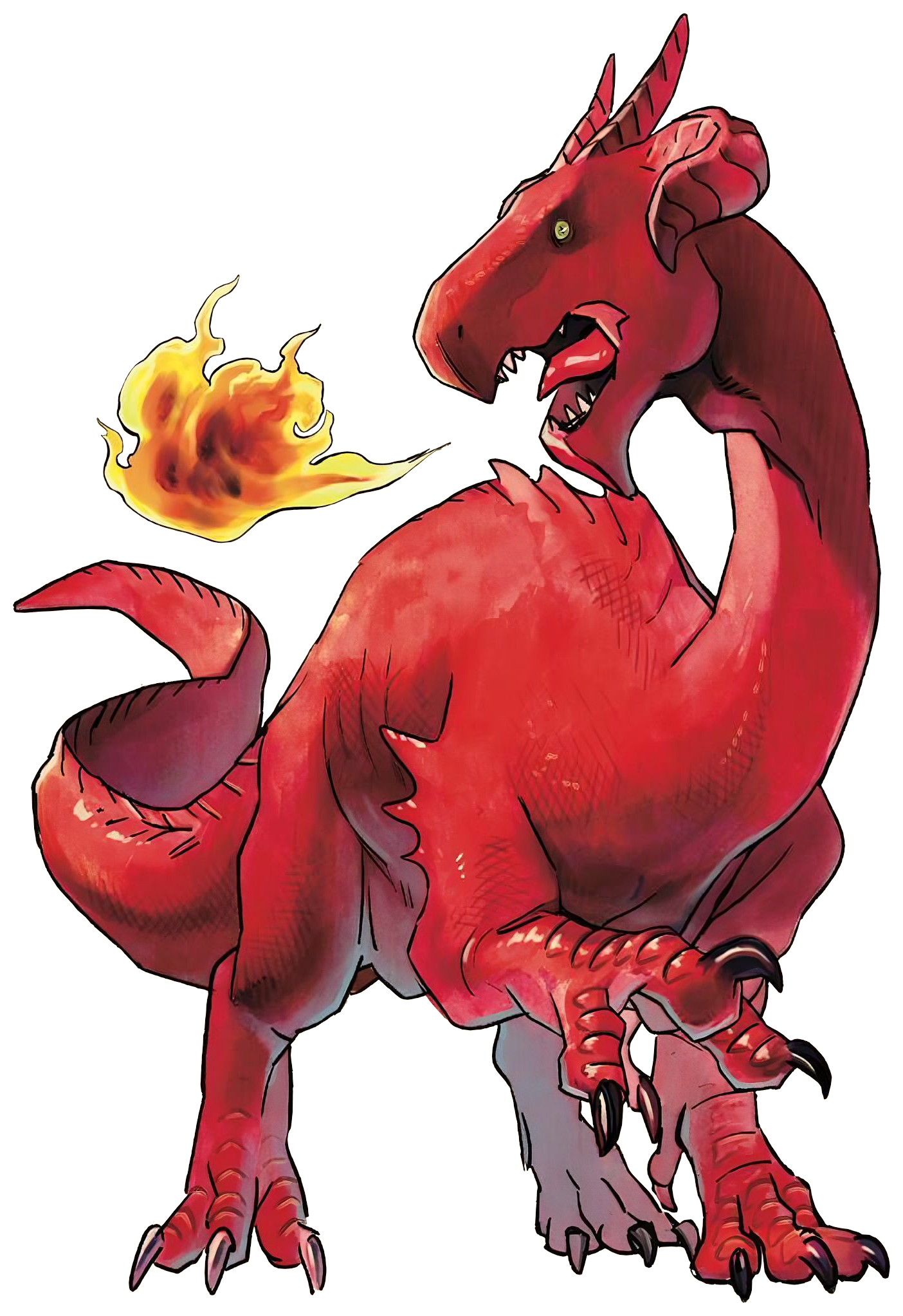 Red Dragon. Delicious in Dungeon