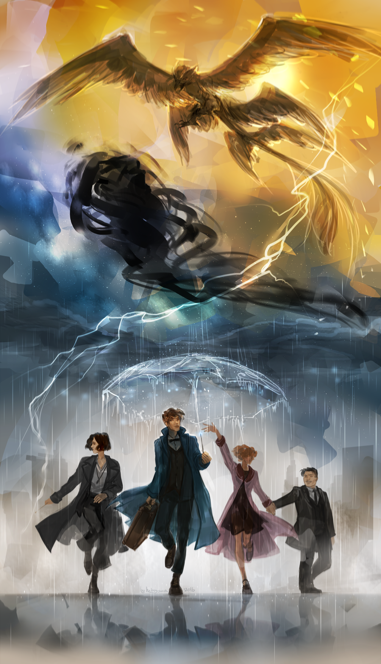 Fantastic Beasts by Makoyana. Harry