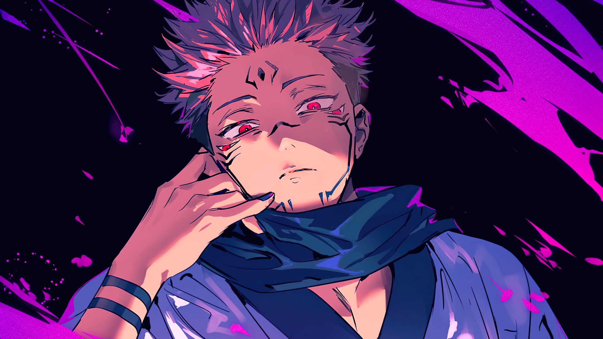 Ryomen Sukuna Jujutsu Kaisen Wallpaper