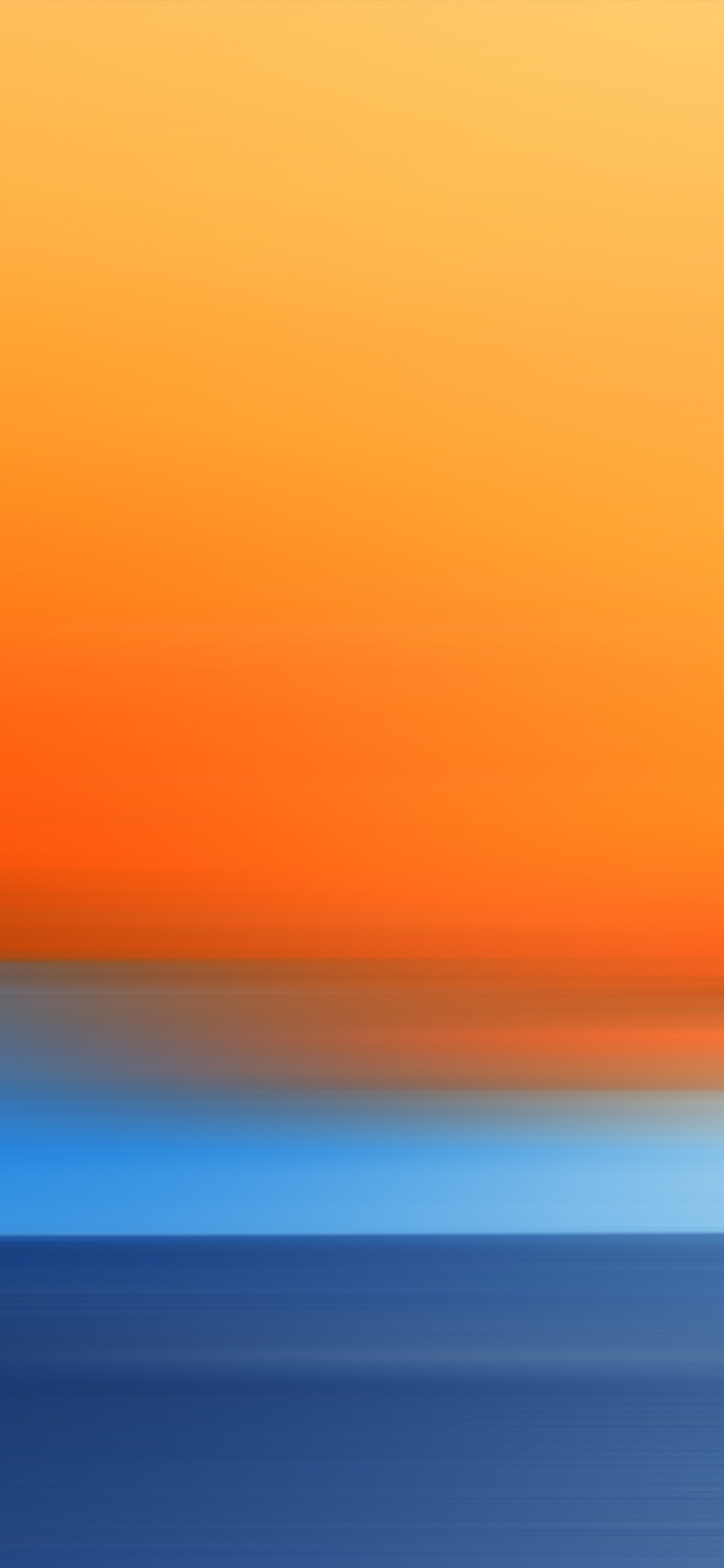 Motion Orange Blur Gradation Wallpaper
