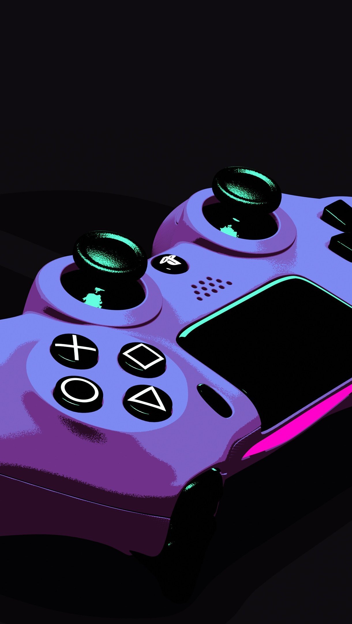 PlayStation control Wallpaper 4k HD ID