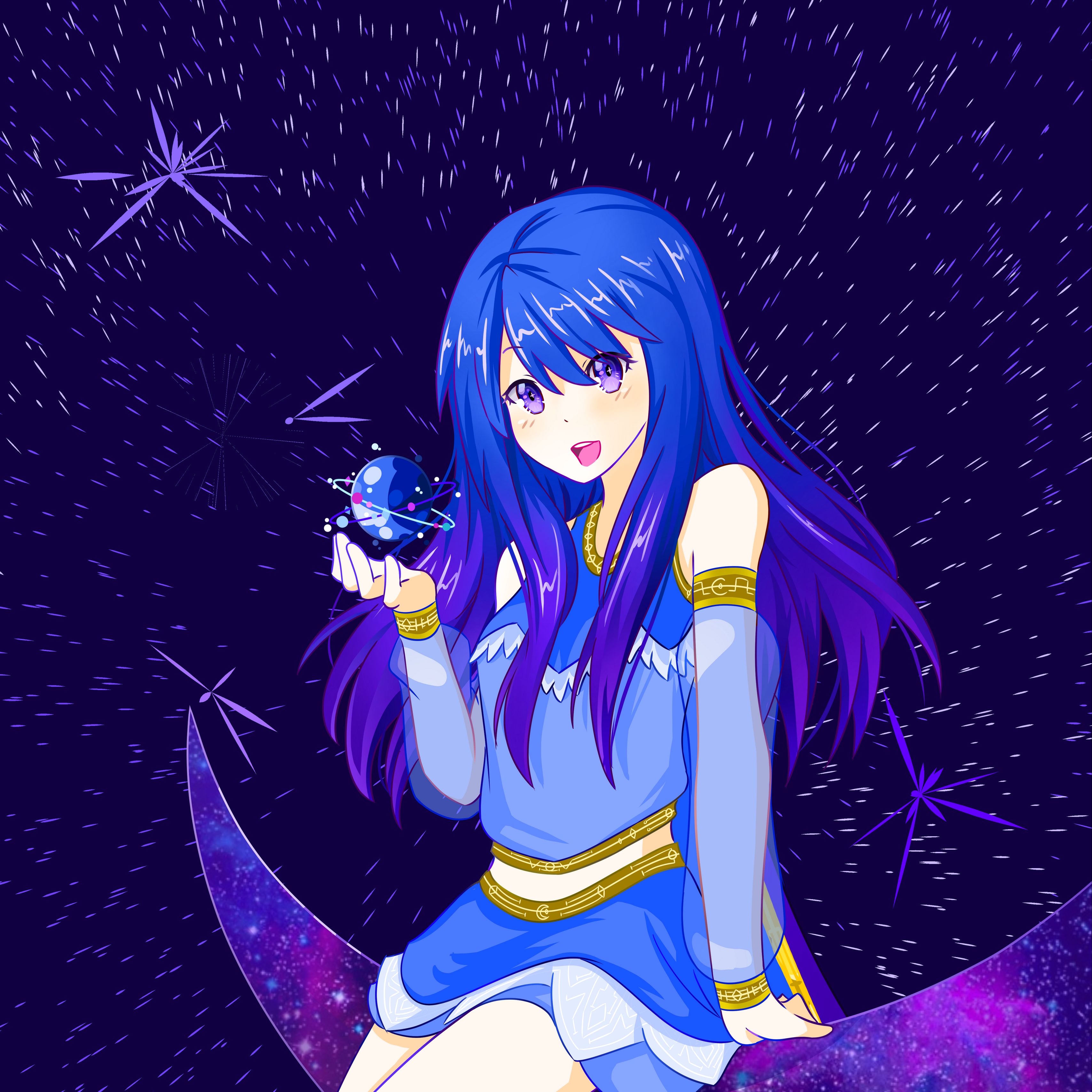 Download wallpaper 3415x3415 girl