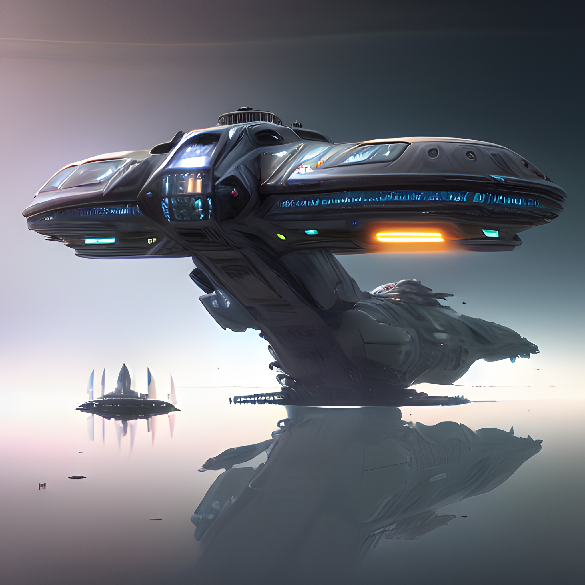 space ships! conceptual image