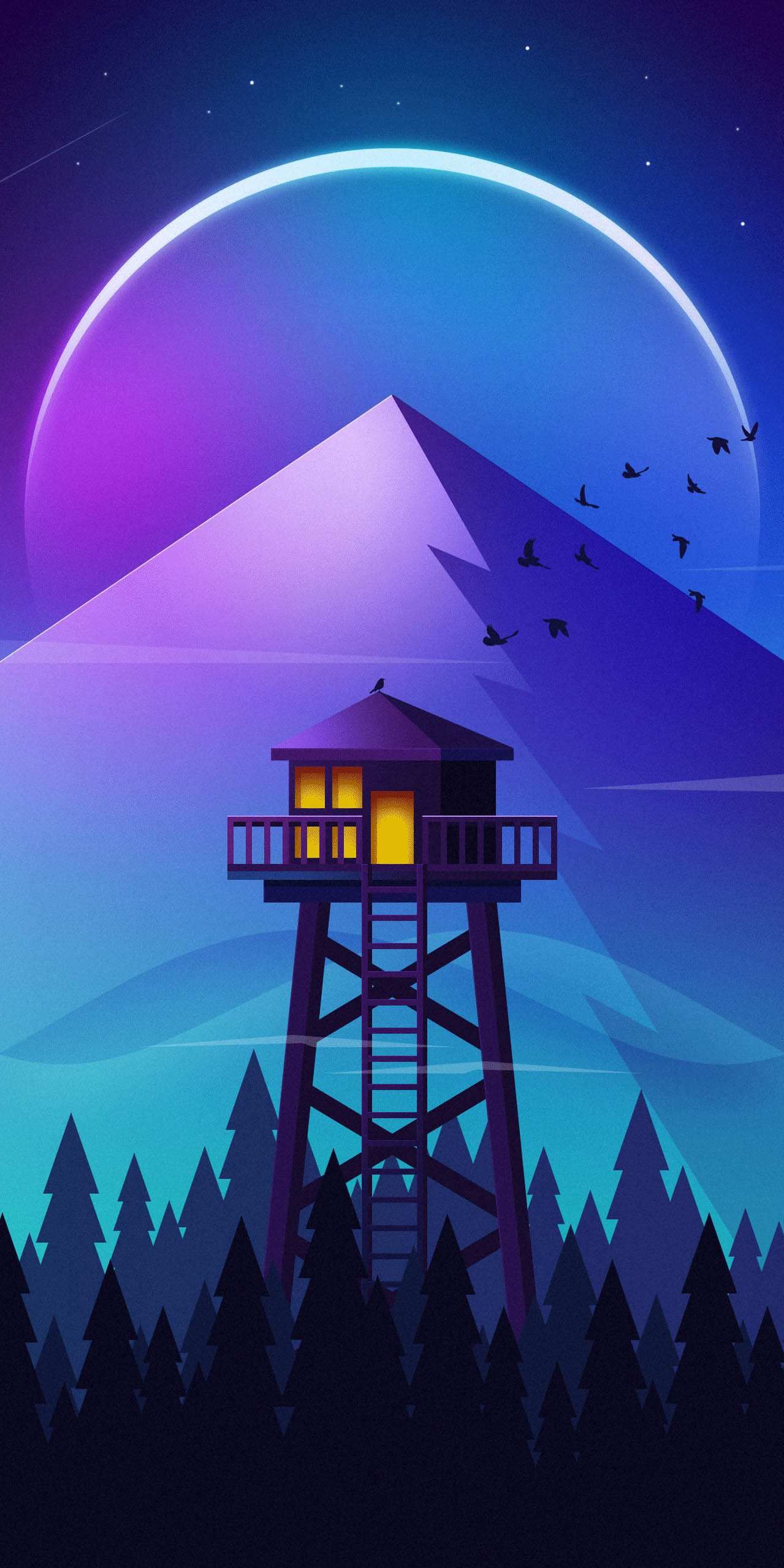 iPhone wallpaper, Cool background