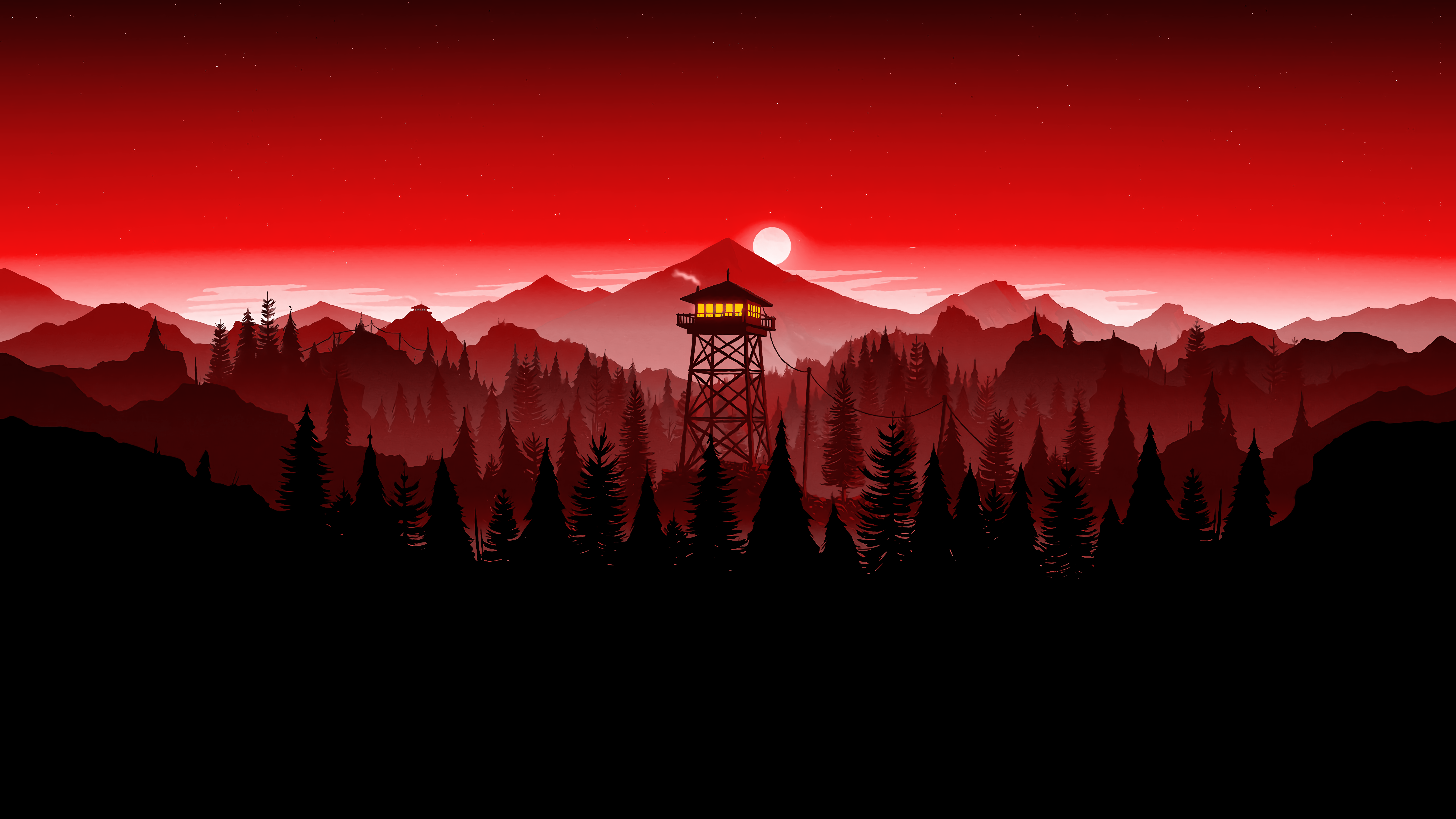 Firewatch Tower (Red Edit)