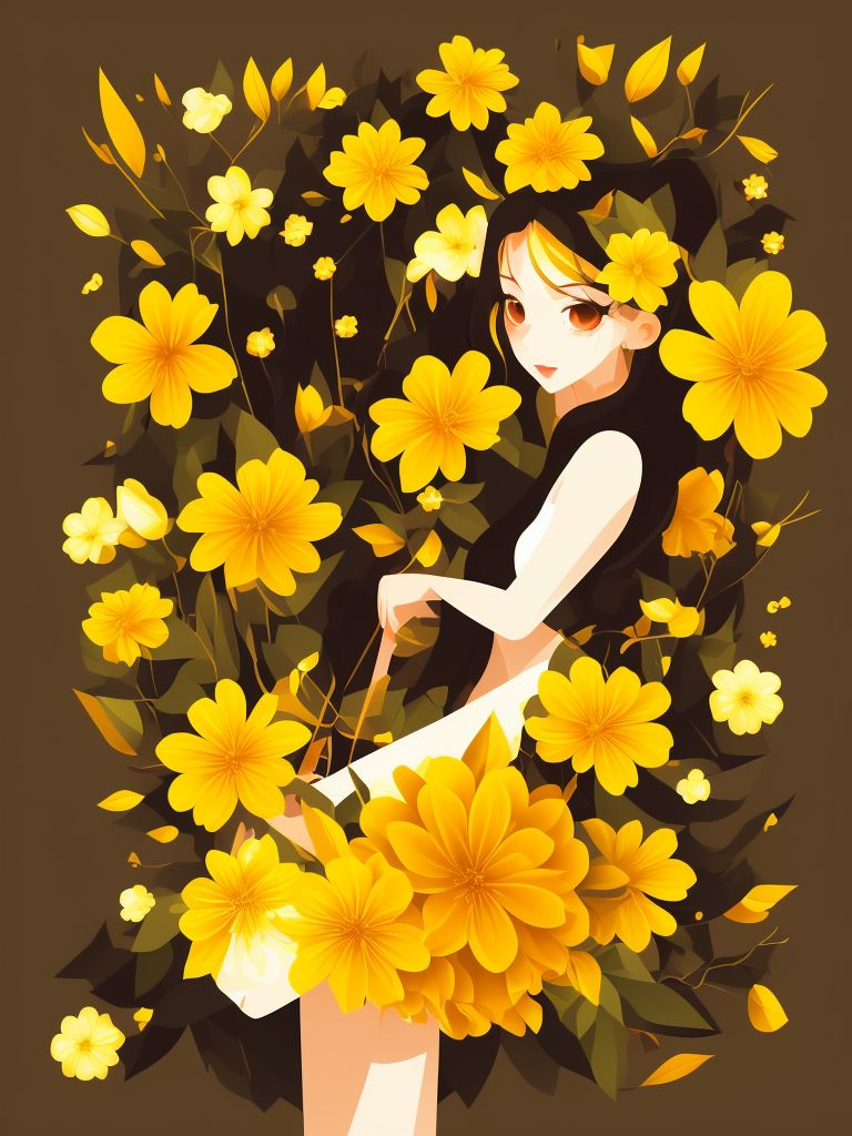 Spring Flower Girl Wallpapers Wallpaper Cave 8812