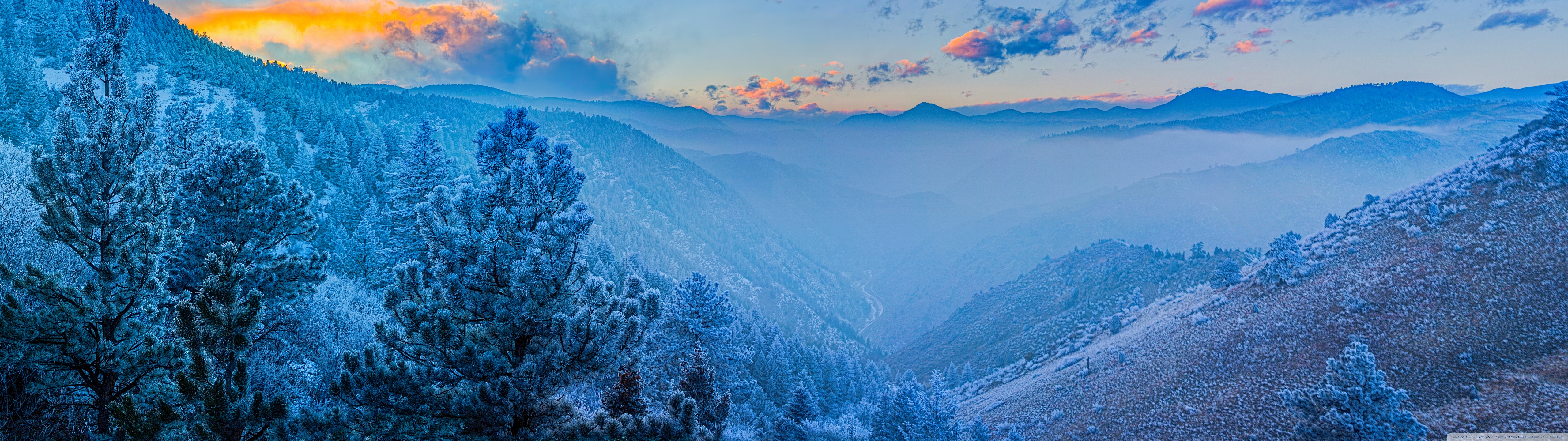 Colorado Mountains HDR Ultra HD Desktop