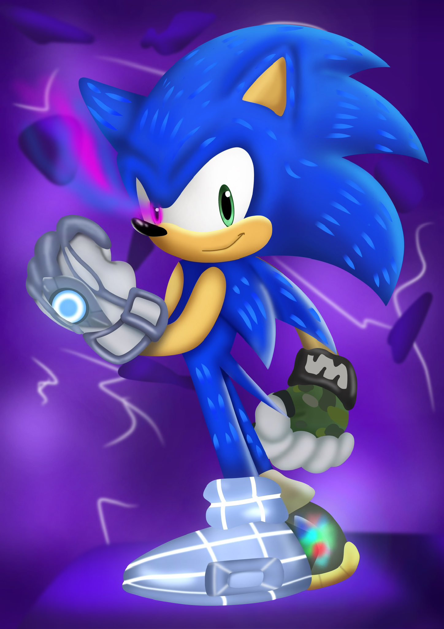 Some Sonic Prime art I made a while ago