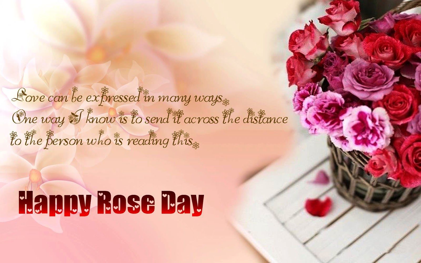 Happy Rose Day Wallpaper HD Download