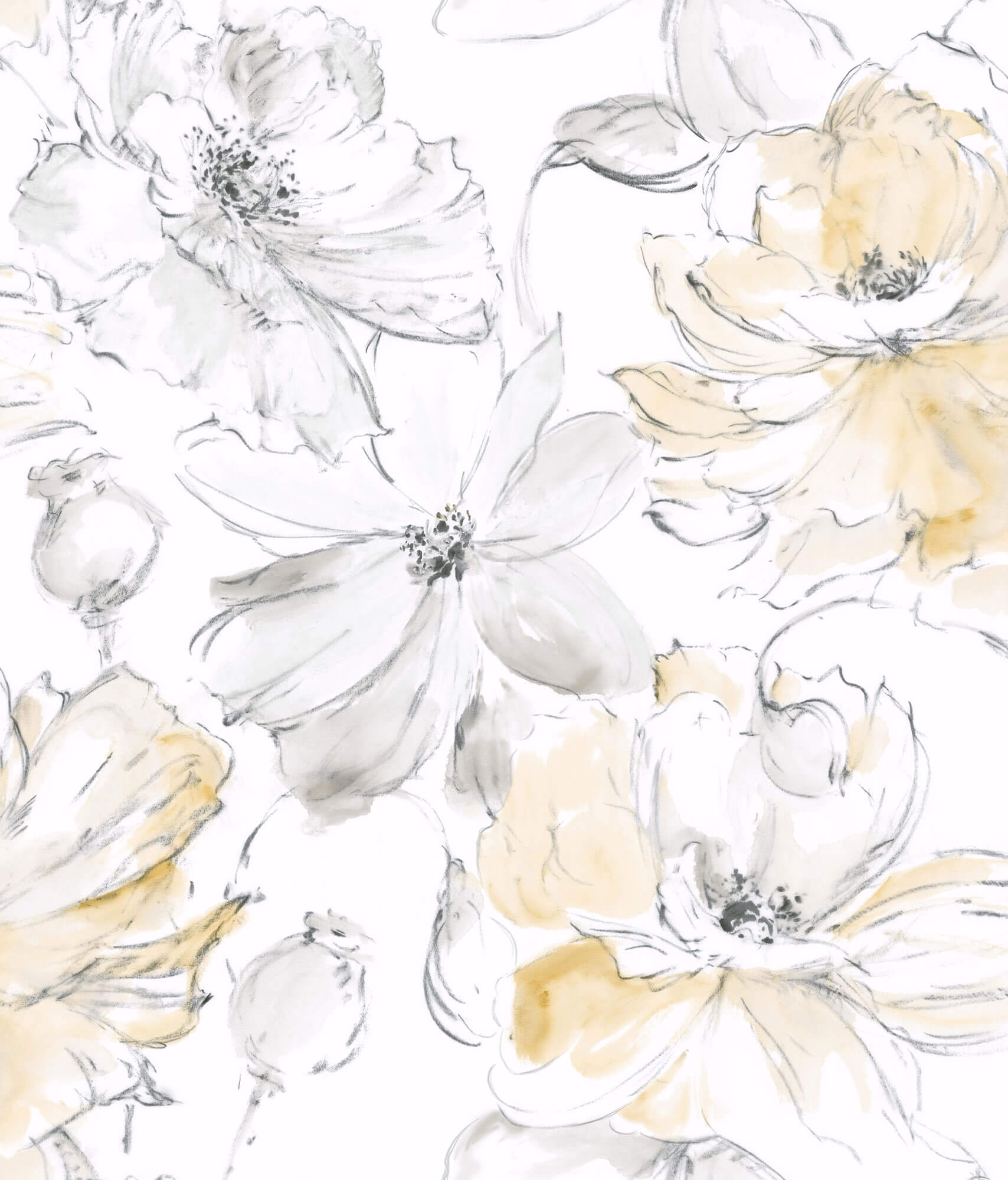 Floral Dreams Wallpaper ONLY