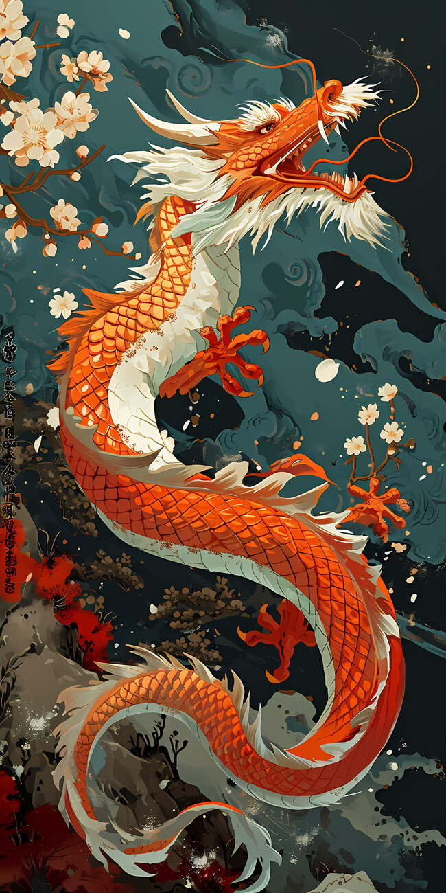 Chinese Dragon. Abposters
