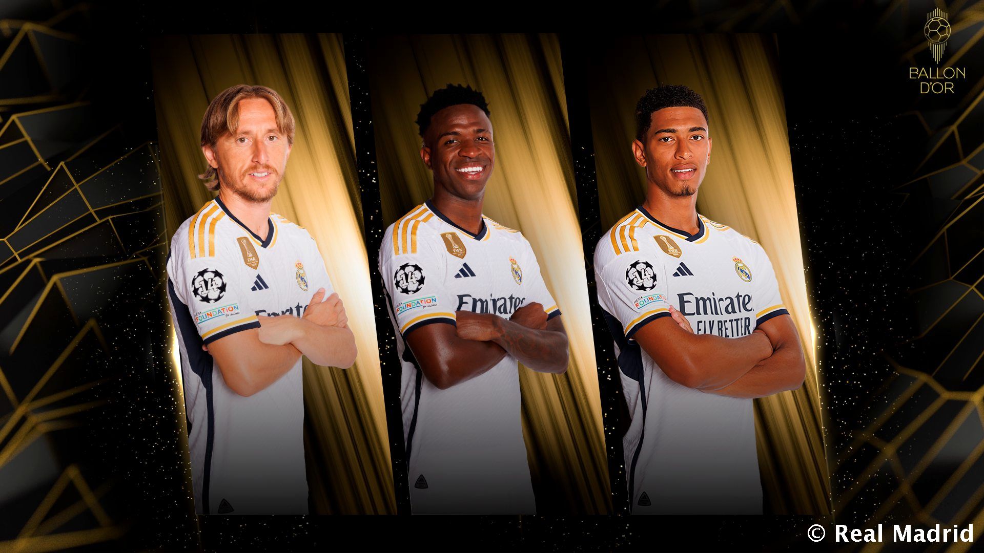 Vini Jr. and Bellingham, nominated