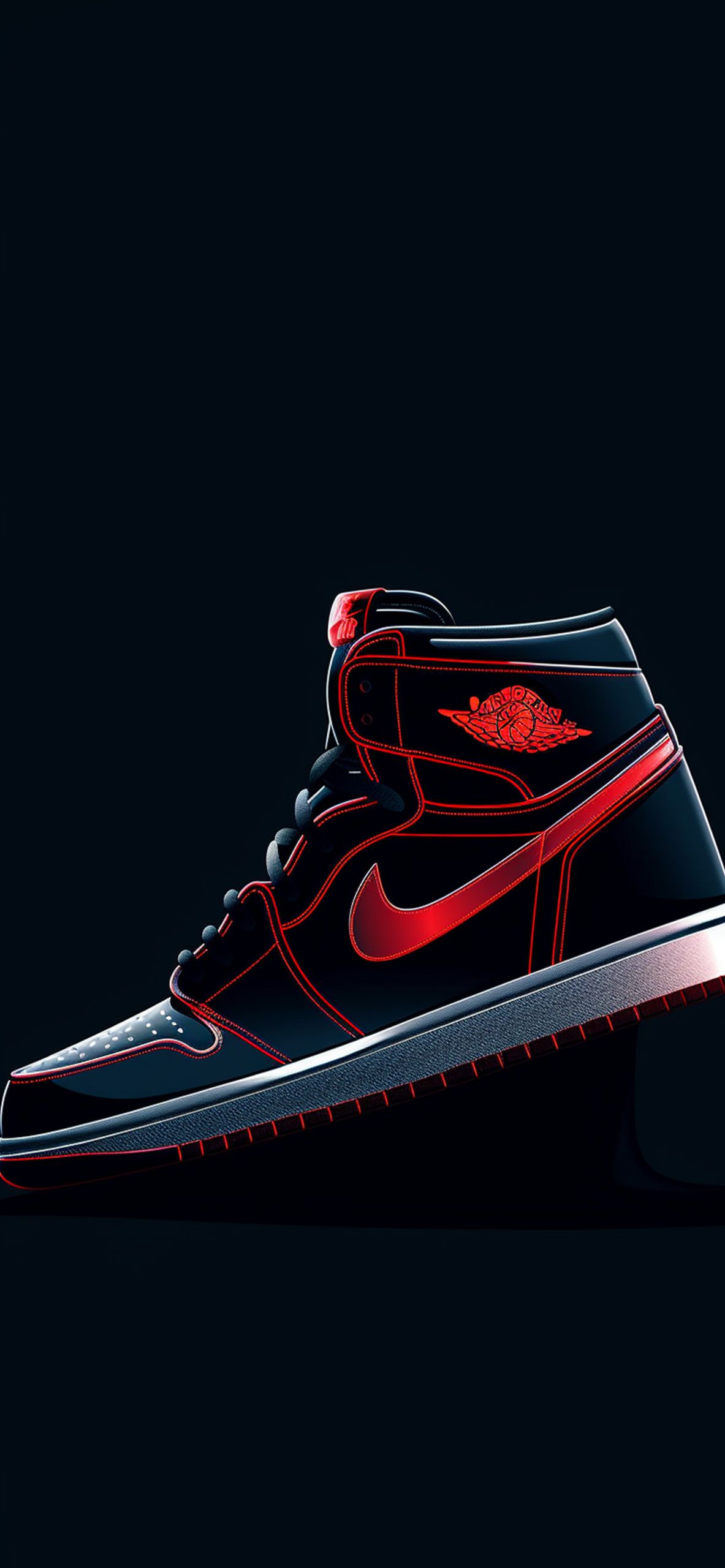 Nike Air Jordan I Dark Wallpaper