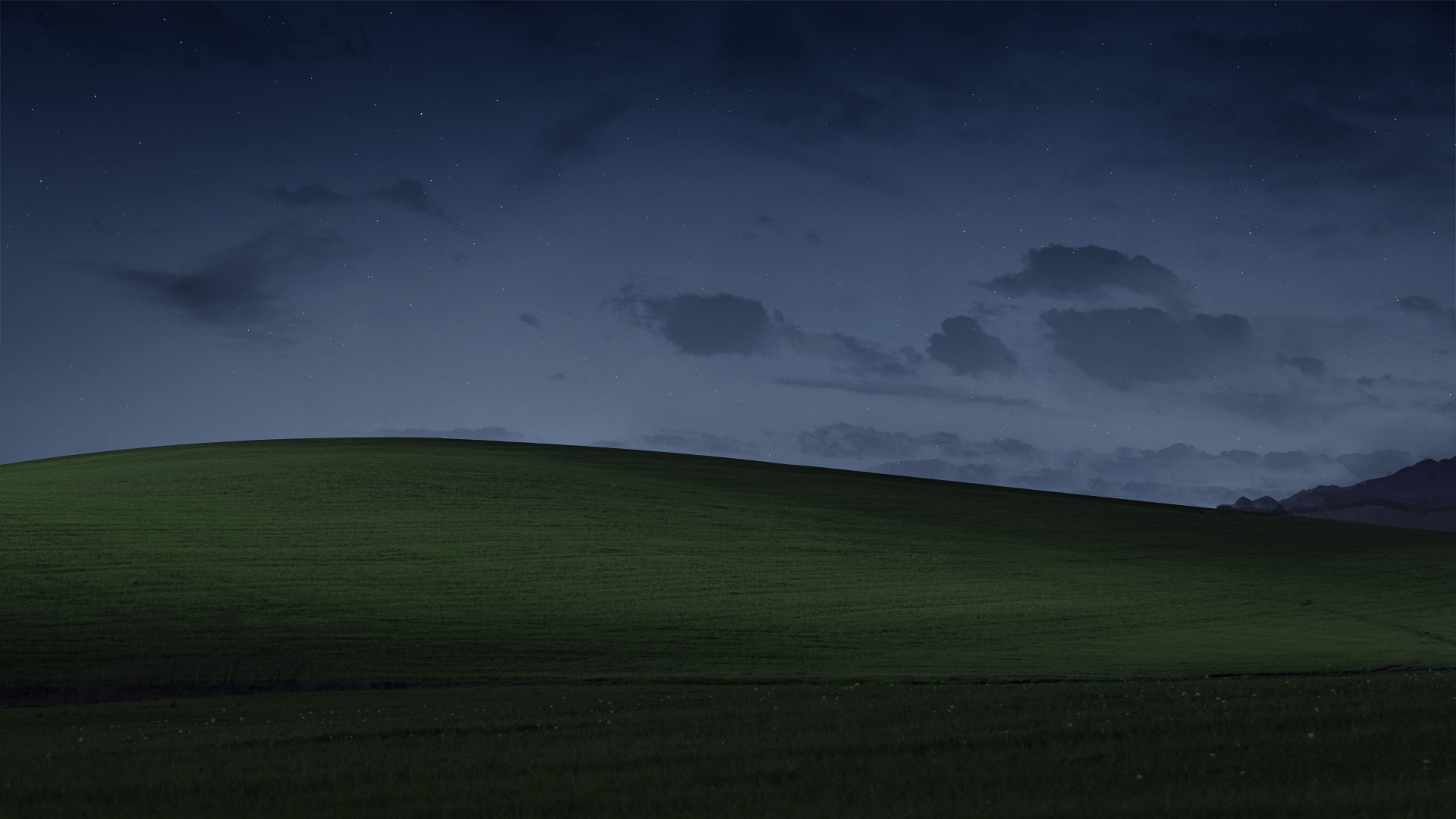 dark mode XP wallpaper