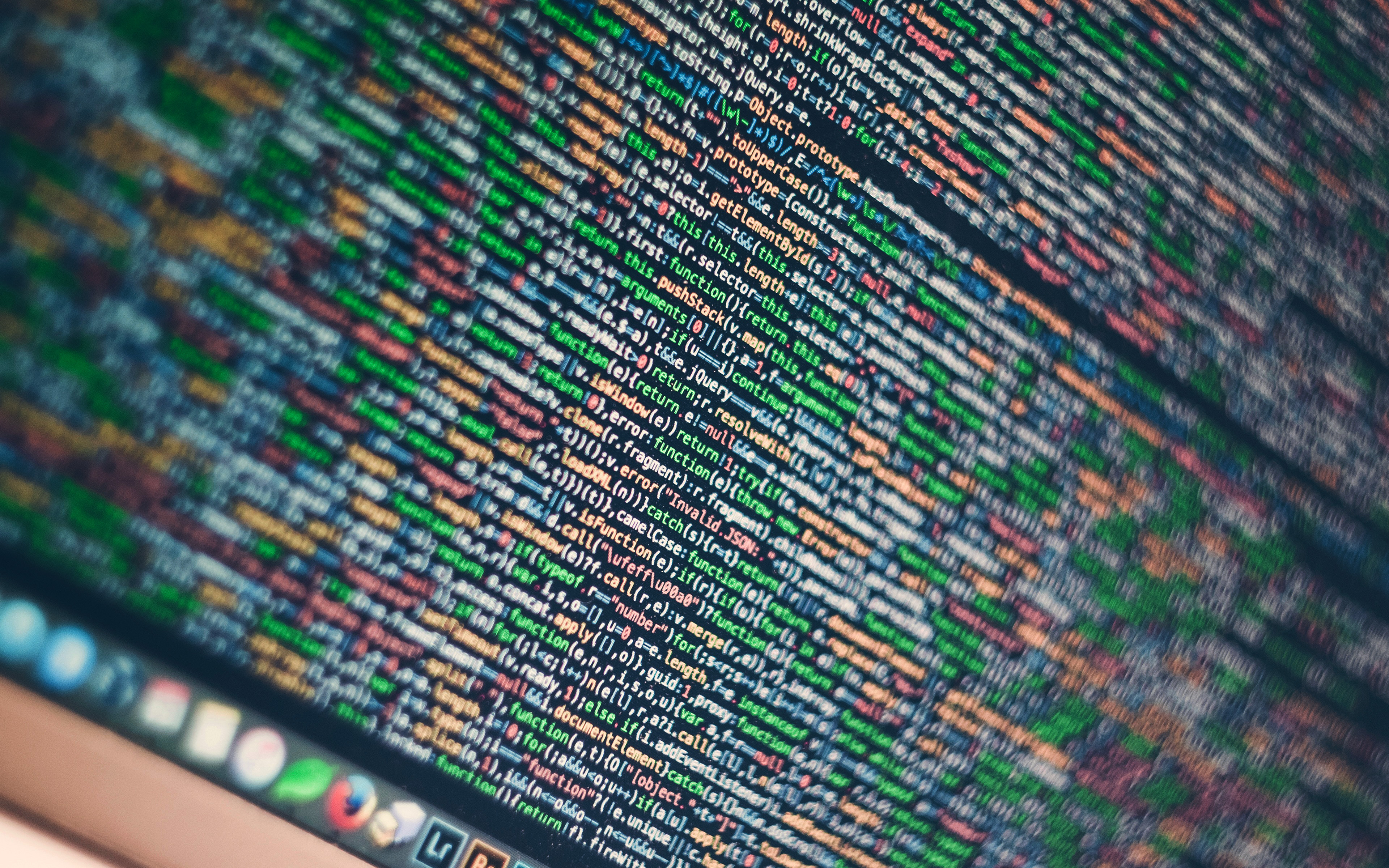 Coding Rainbow Mac Pattern