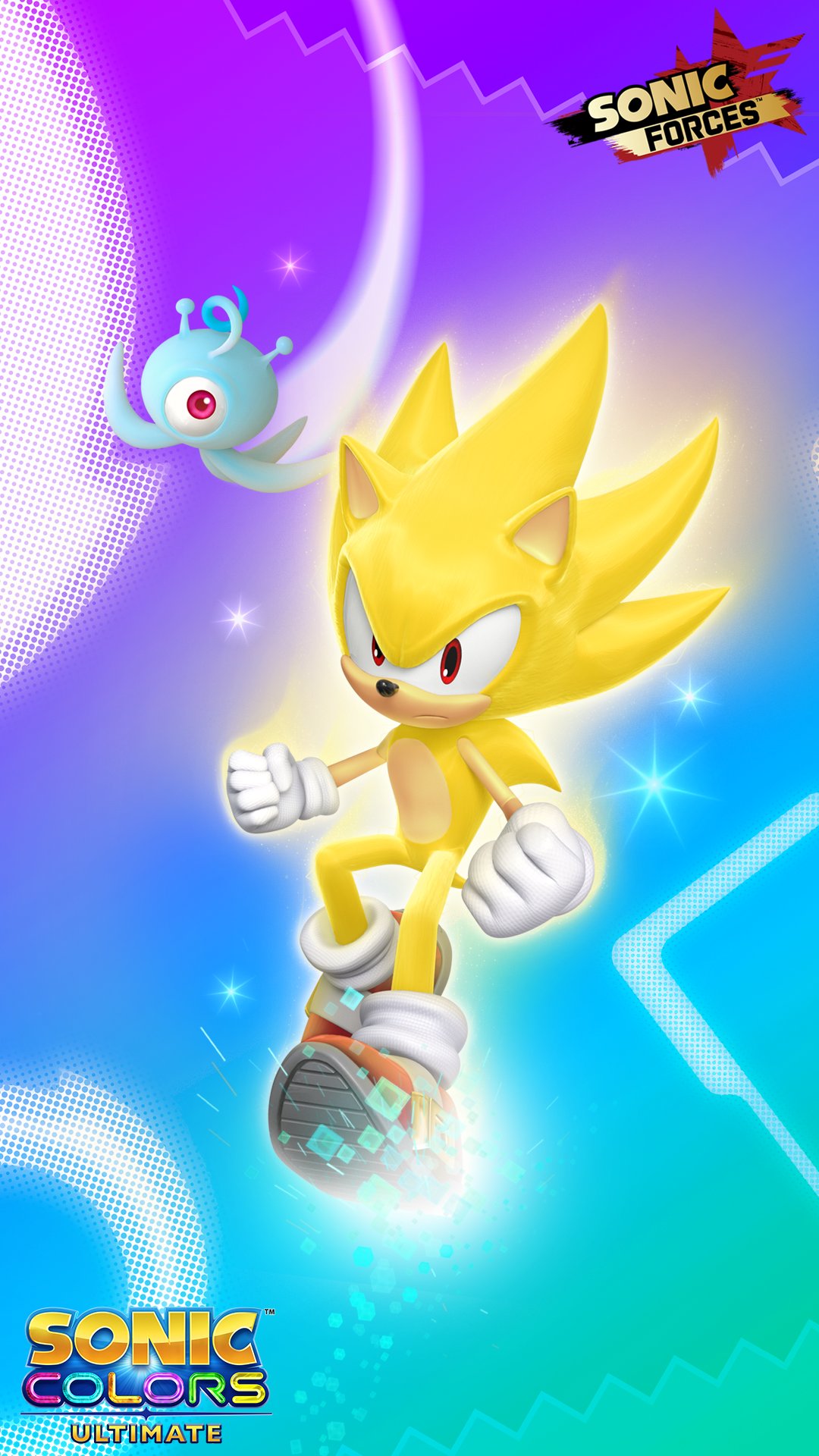 SEGA HARDlight your phone with a free Super Sonic wallpaper ✨