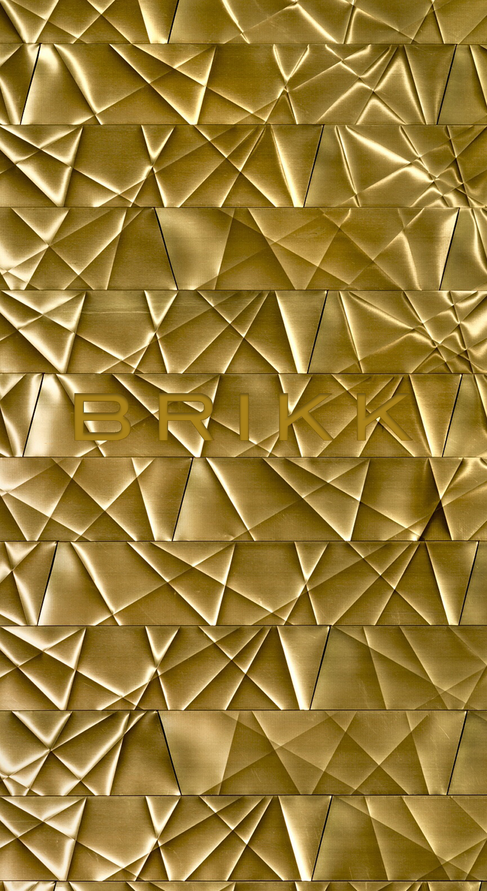 Lux Wallpaperk gold stamped panel
