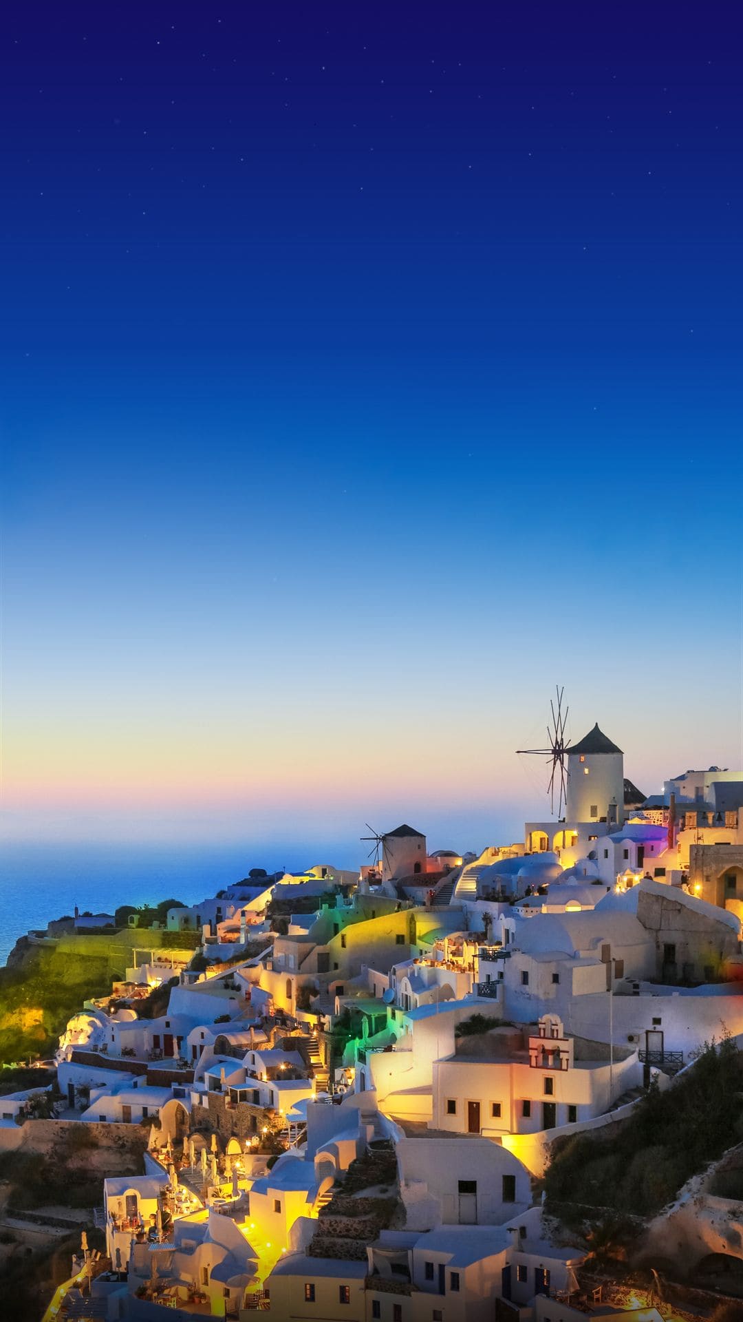 Best Santorini iPhone Wallpaper