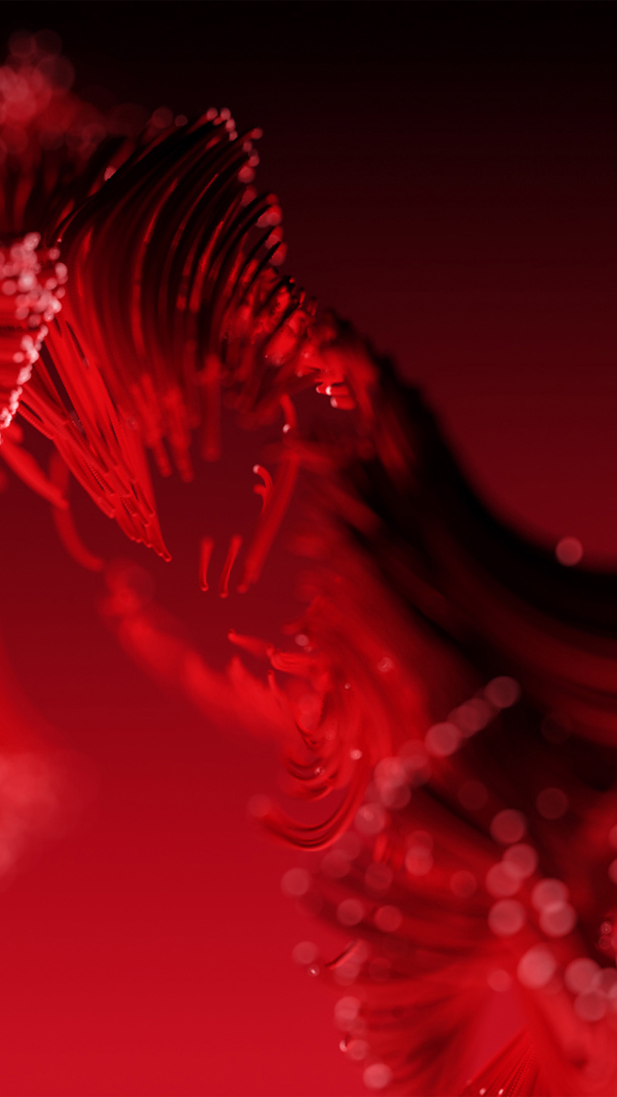 Red Abstract Pattern Background Wallpaper