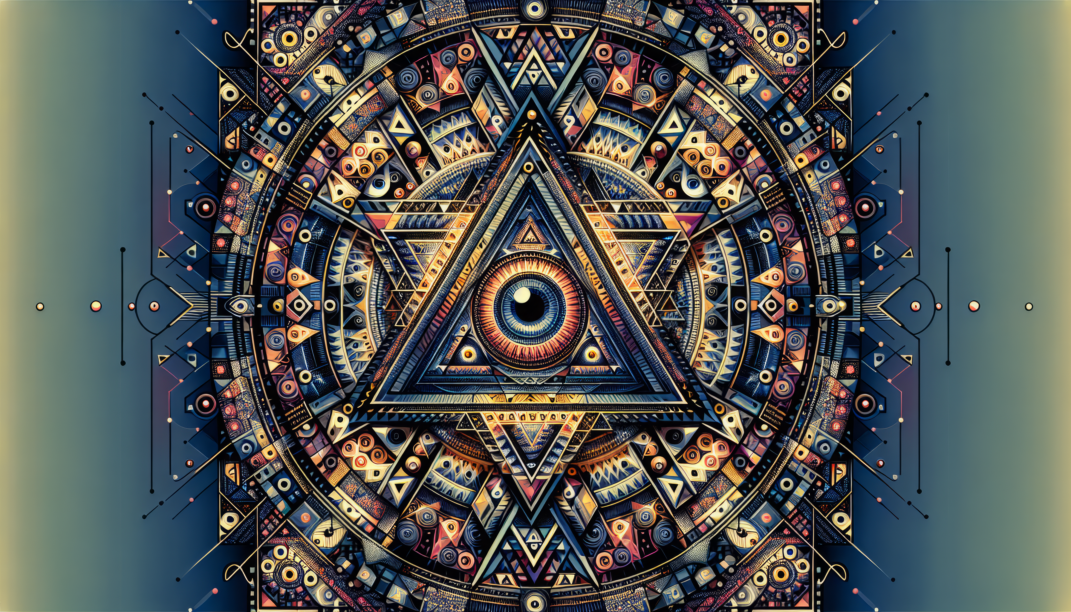 Illuminati Eye HD Wallpaper
