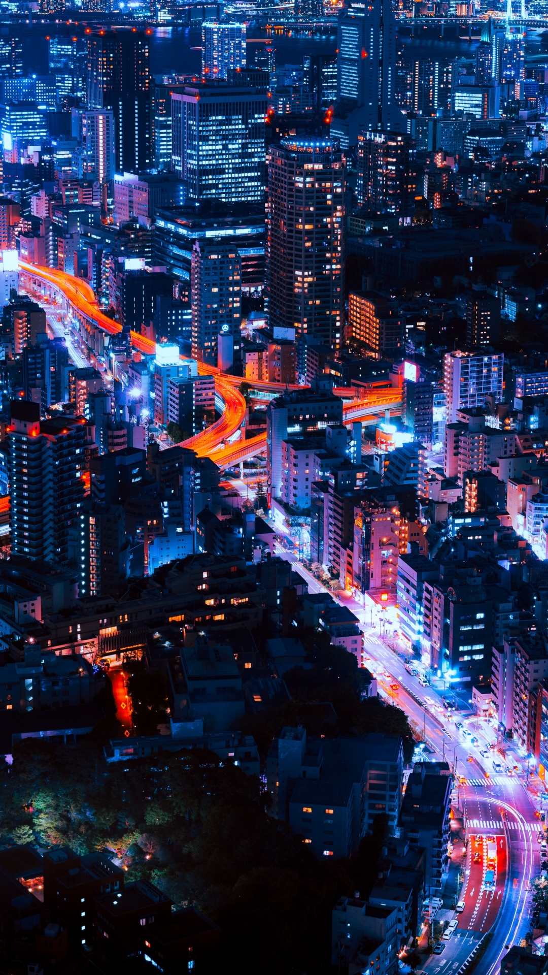 Night City Wallpaper for iPhone 11, Pro
