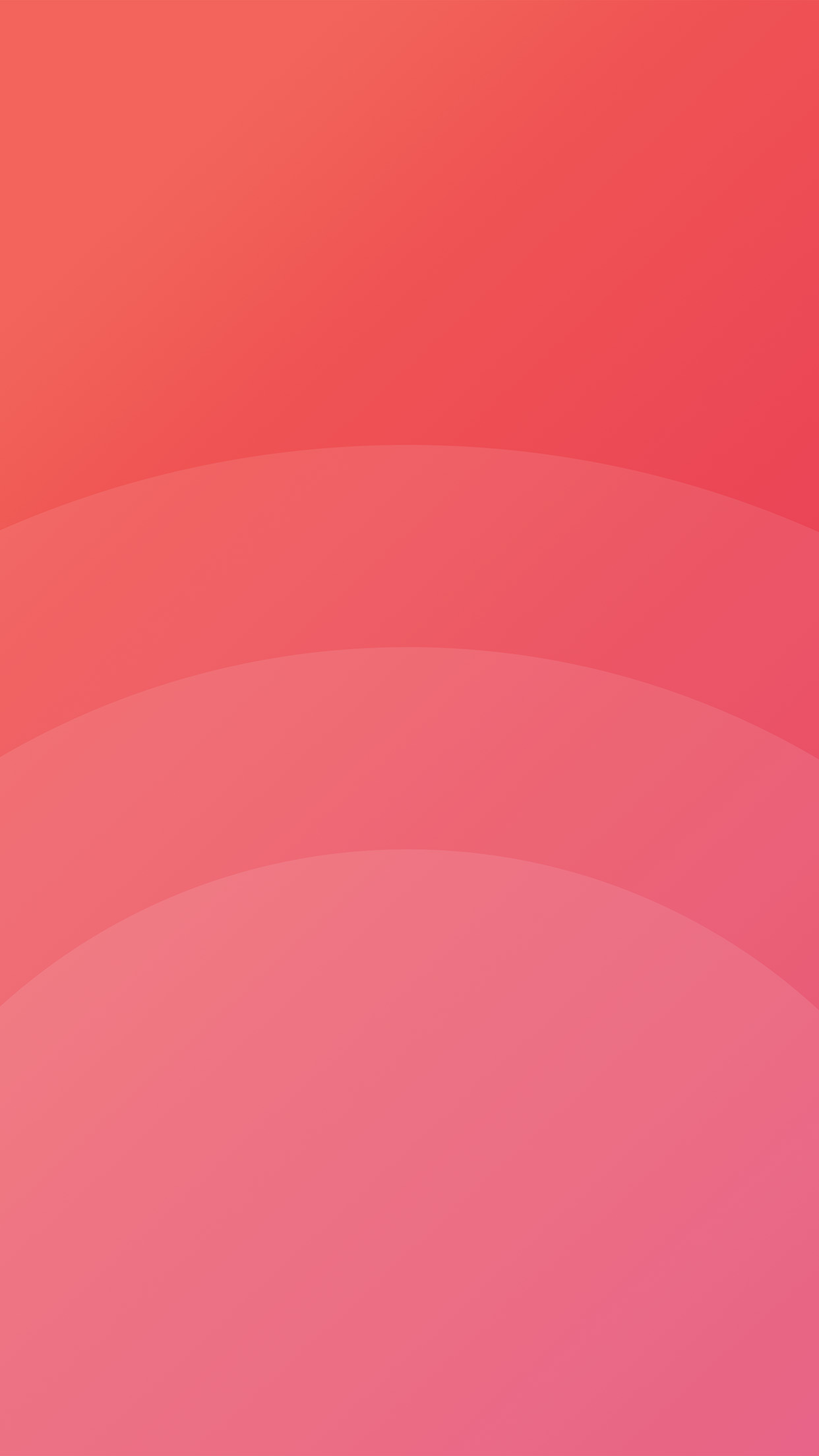 Circle Red Simple Minimal Pattern