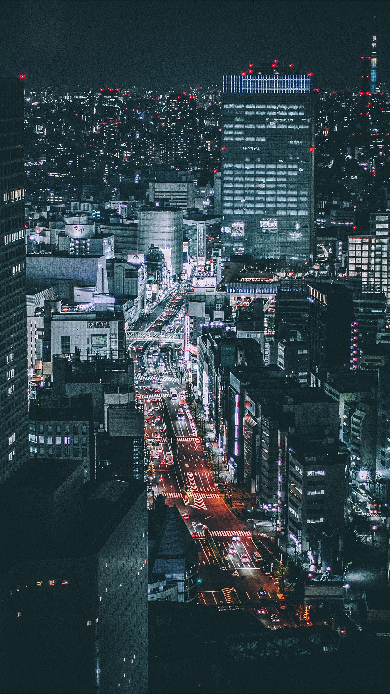 City Architecture Nature Night