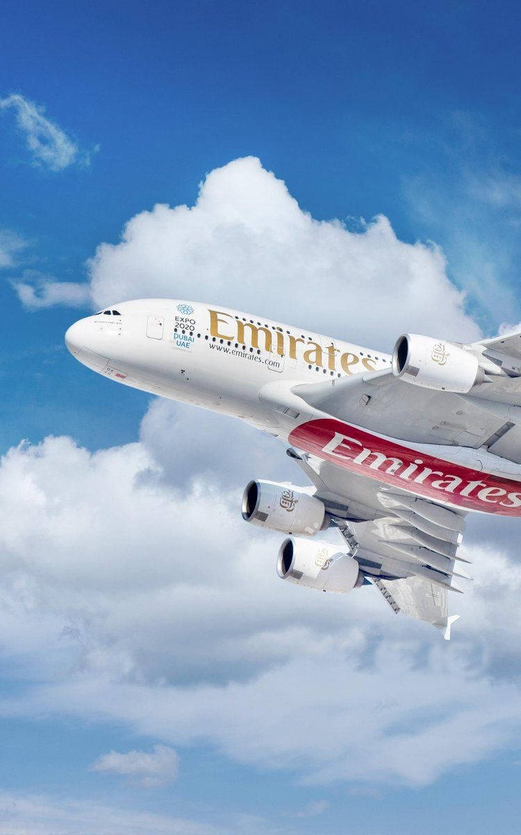 Download Emirates Airline A380 Airplane